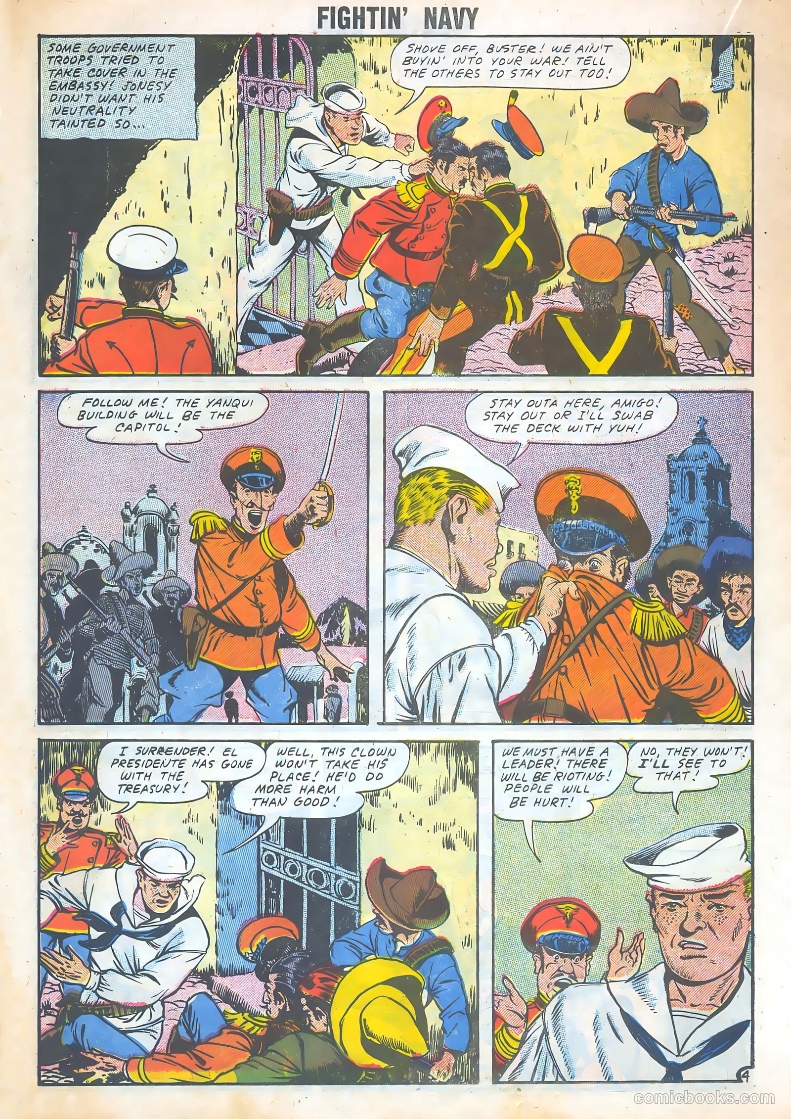Fightin' Navy #82 — page 32 of 68