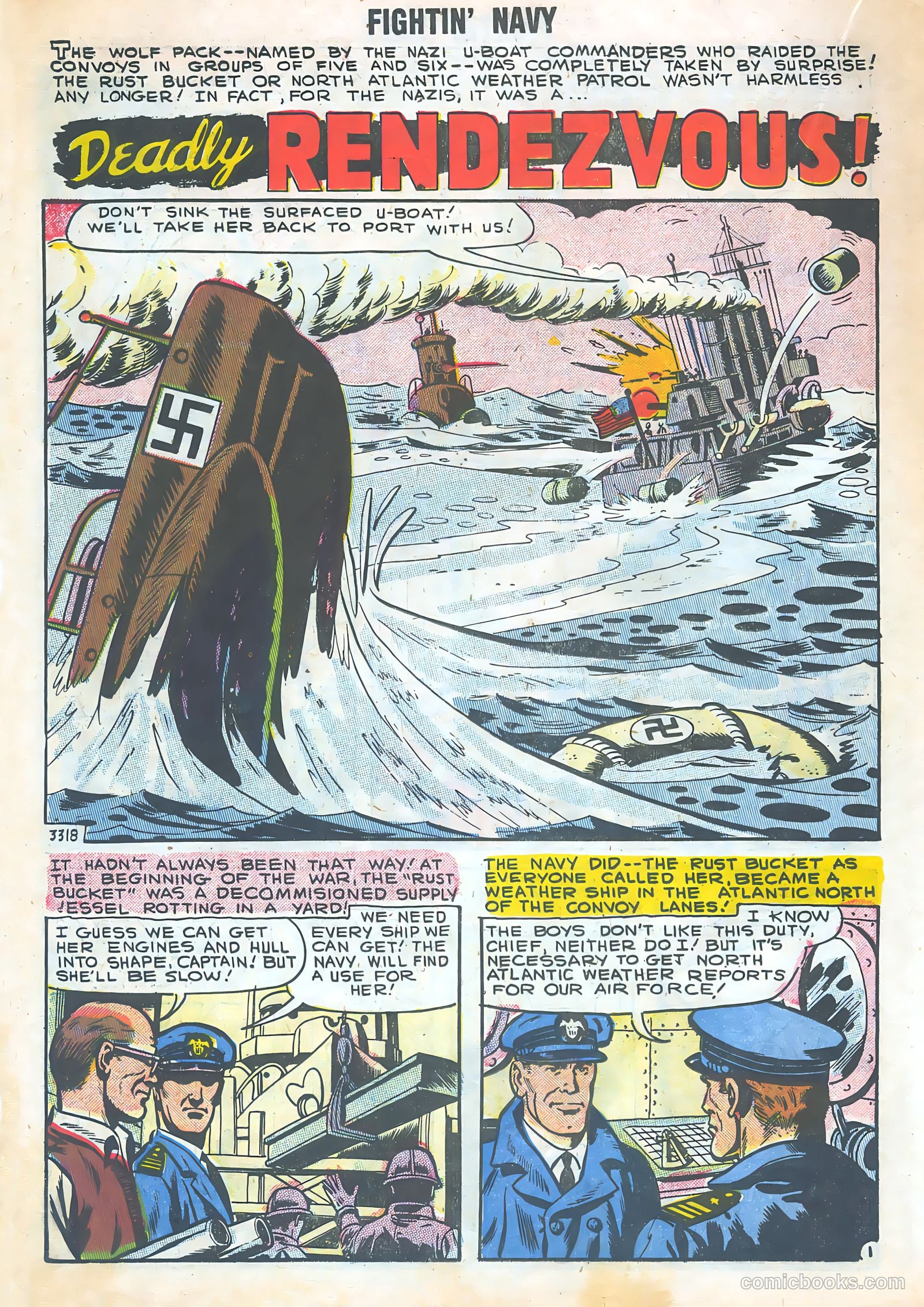 Fightin' Navy #82 — page 34 of 68