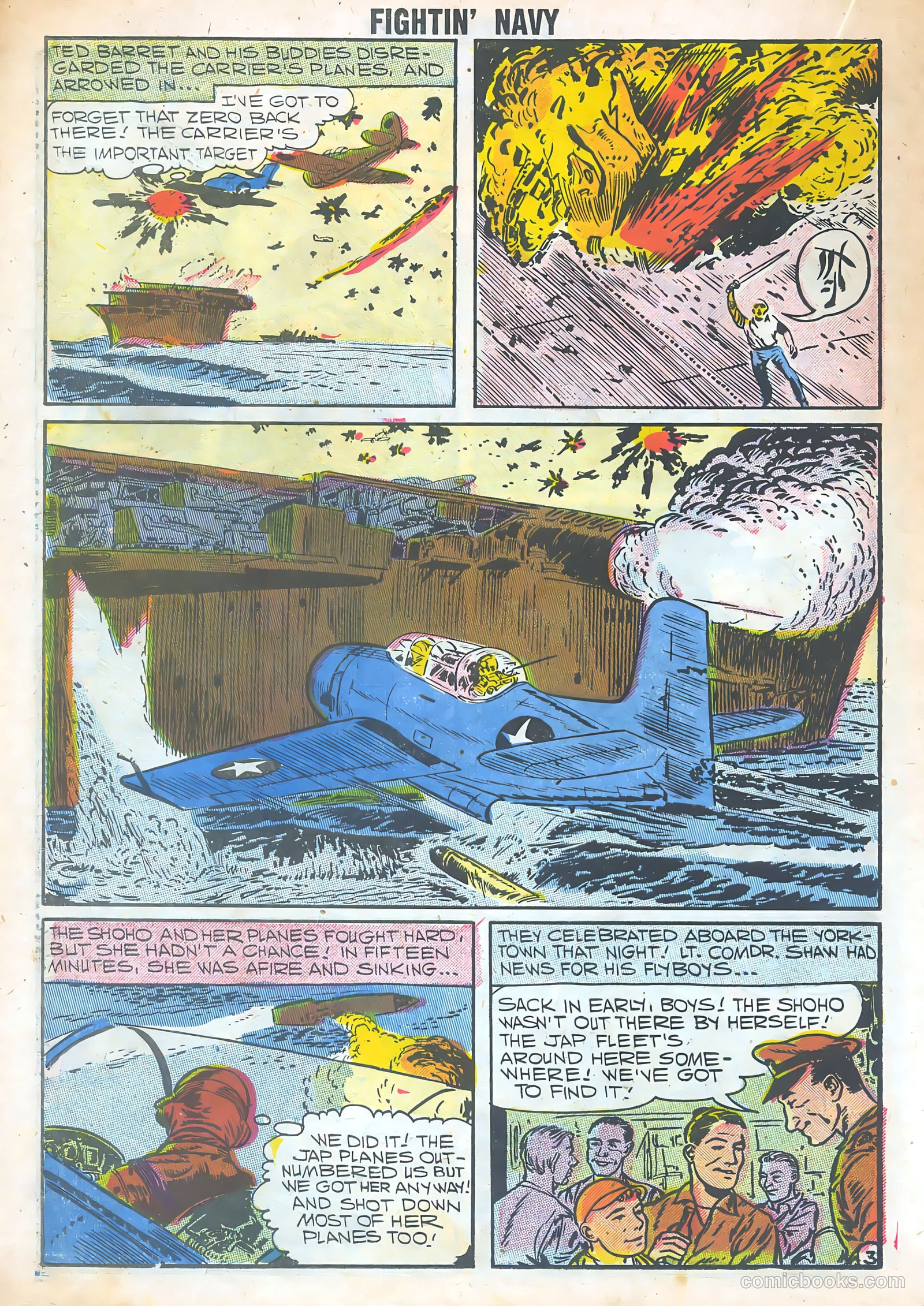 Fightin' Navy #82 — page 40 of 68