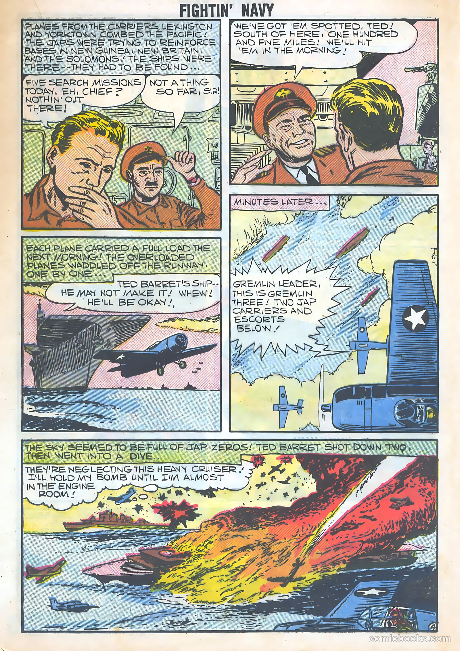 Fightin' Navy #82 — page 41 of 68