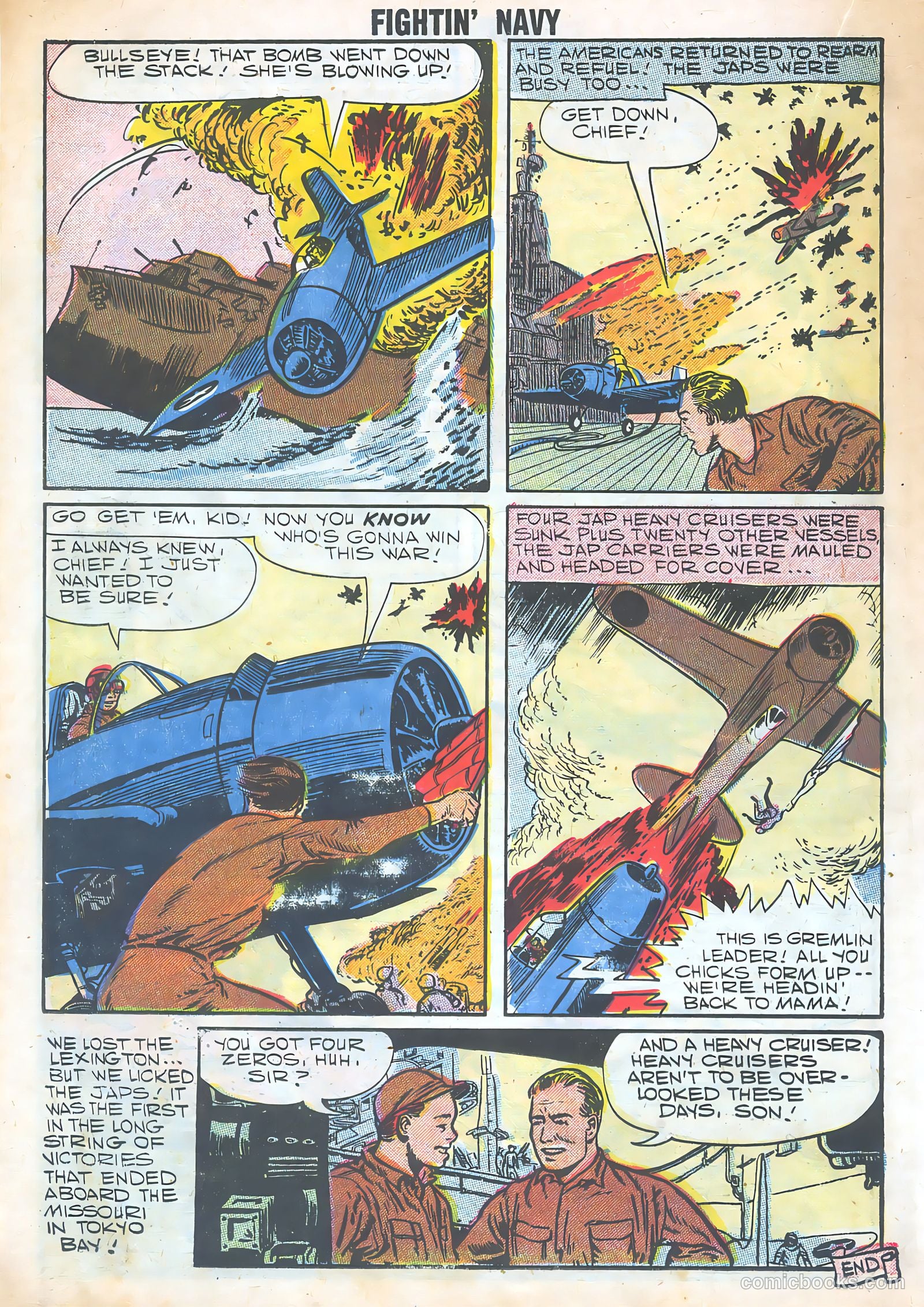 Fightin' Navy #82 — page 42 of 68