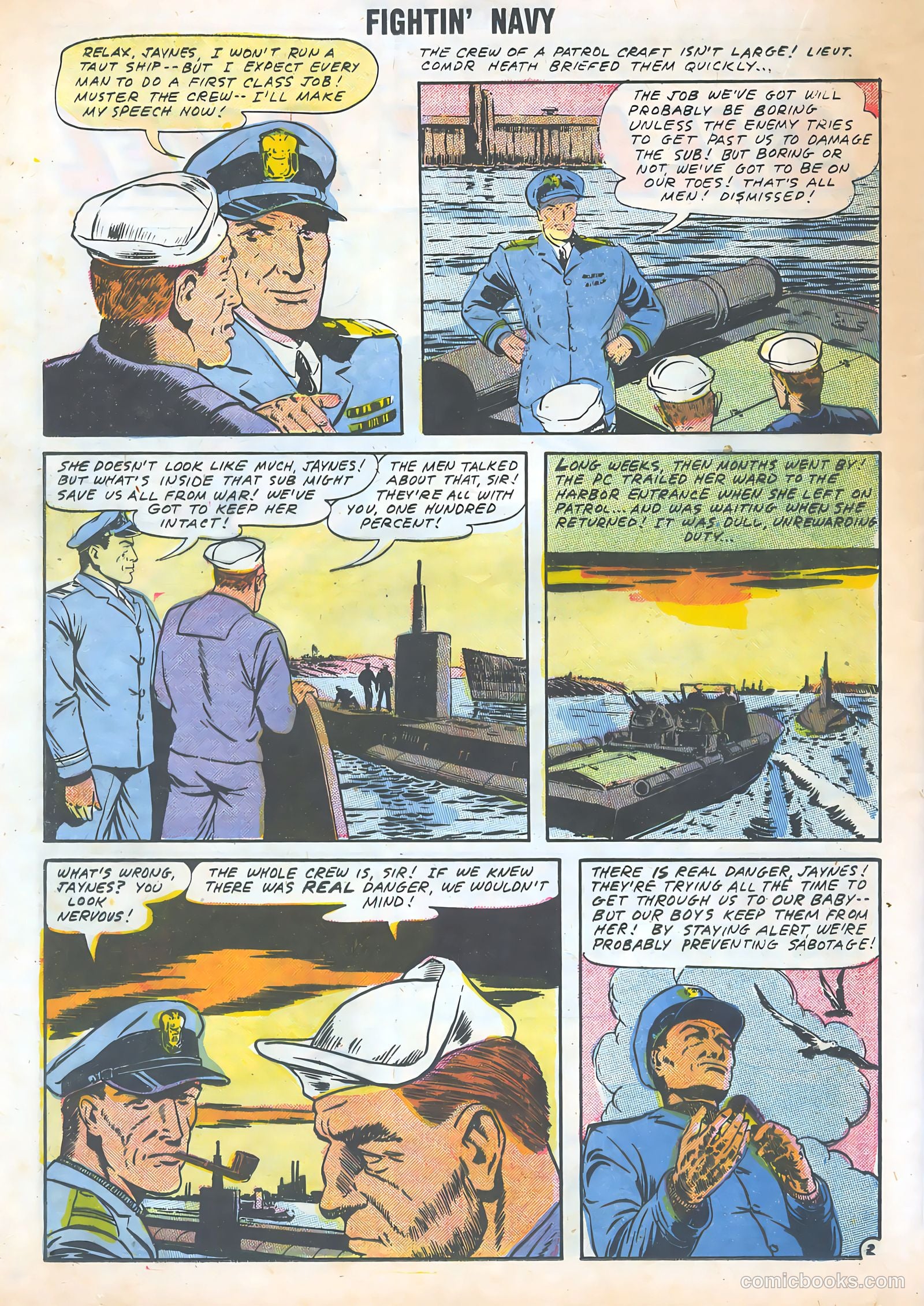 Fightin' Navy #82 — page 44 of 68