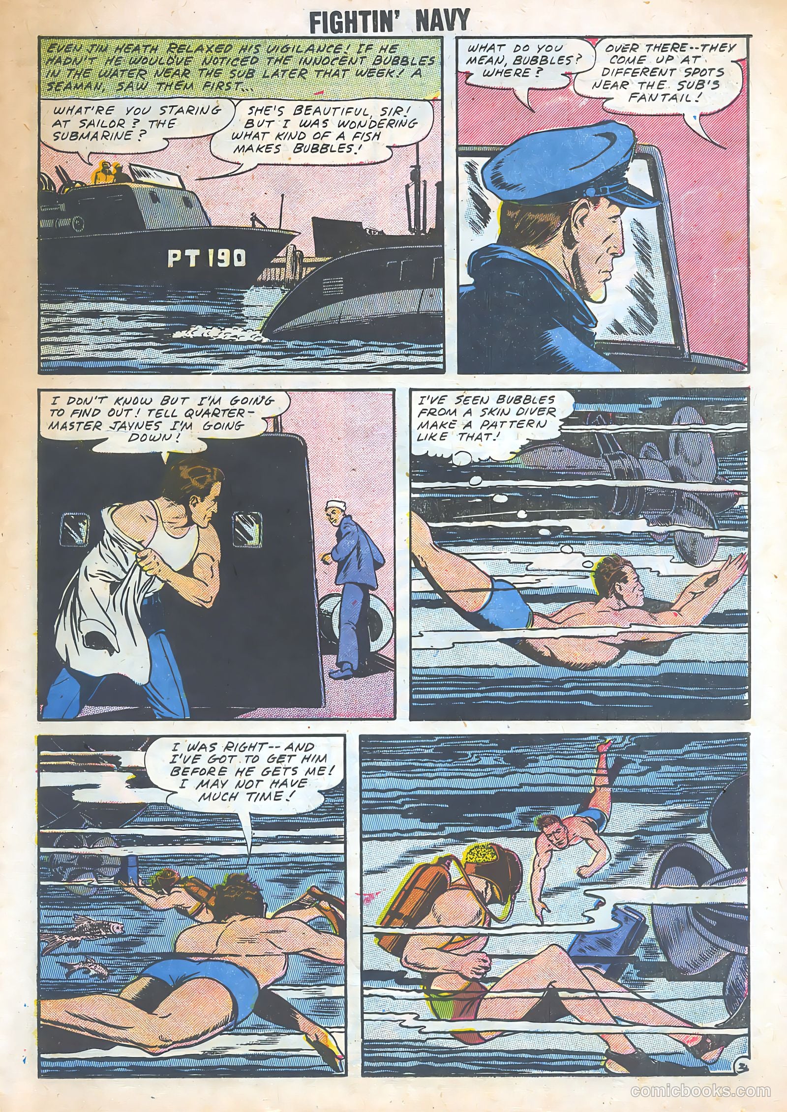 Fightin' Navy #82 — page 45 of 68