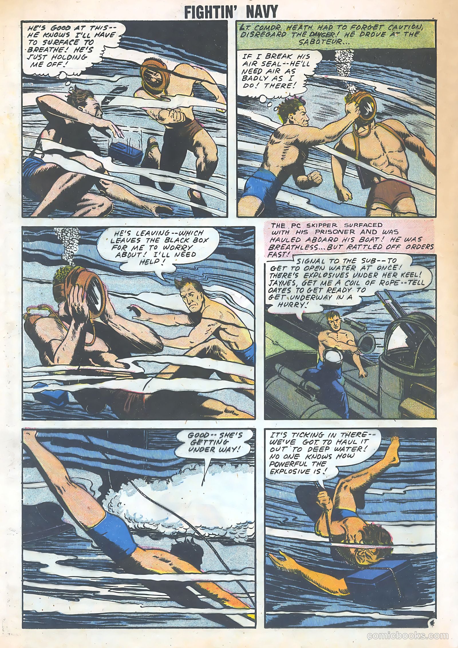 Fightin' Navy #82 — page 46 of 68