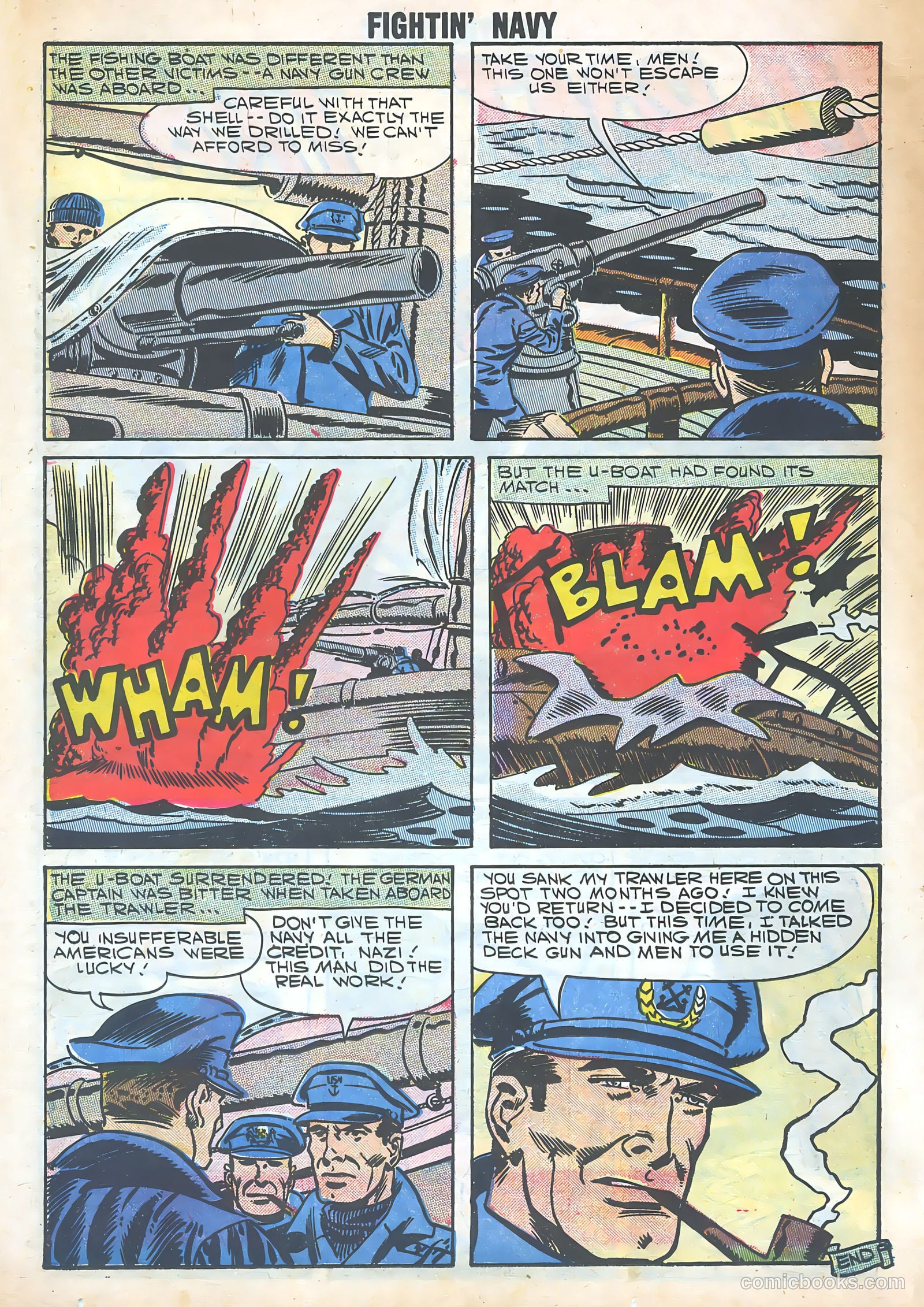 Fightin' Navy #82 — page 50 of 68