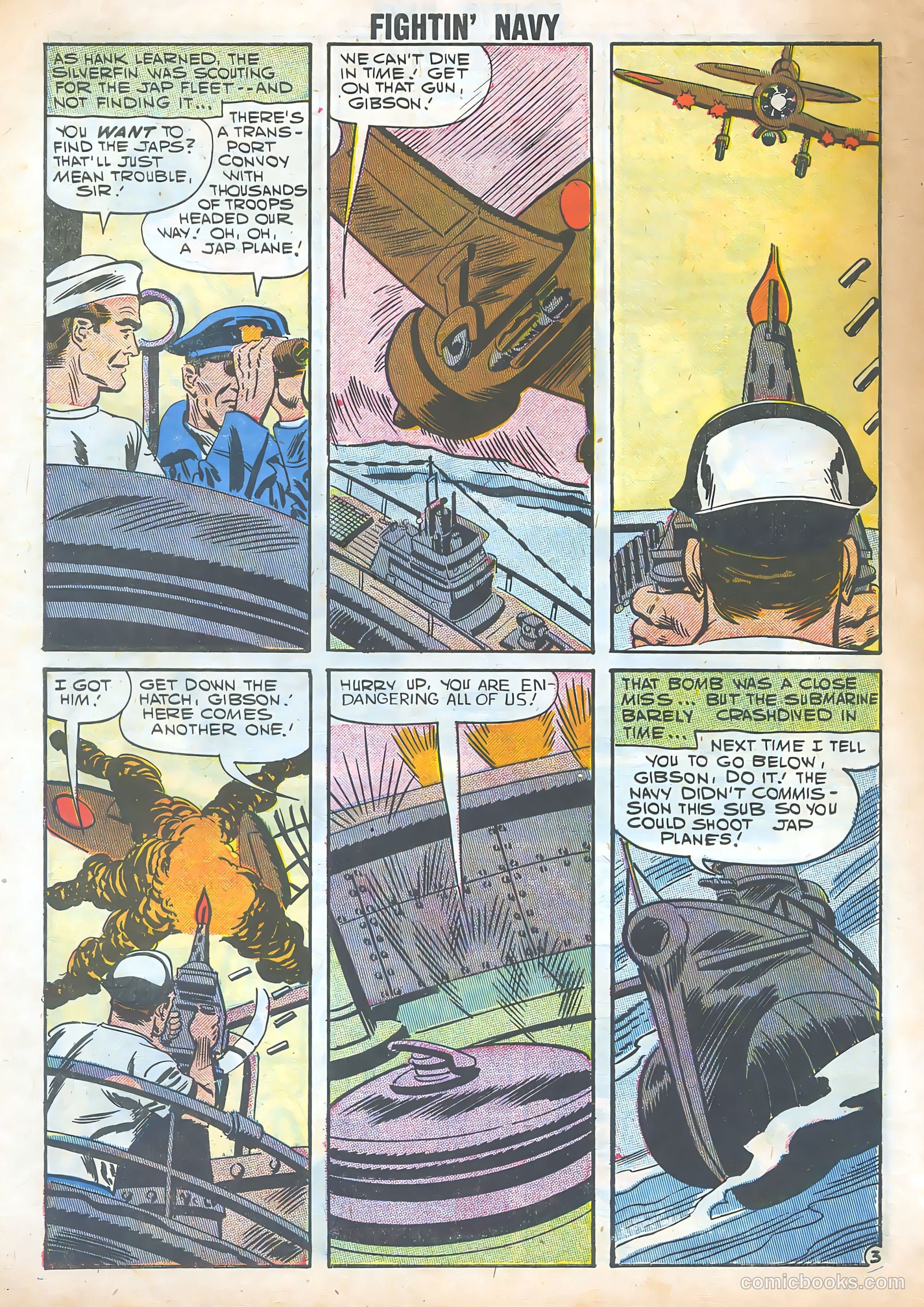Fightin' Navy #82 — page 56 of 68