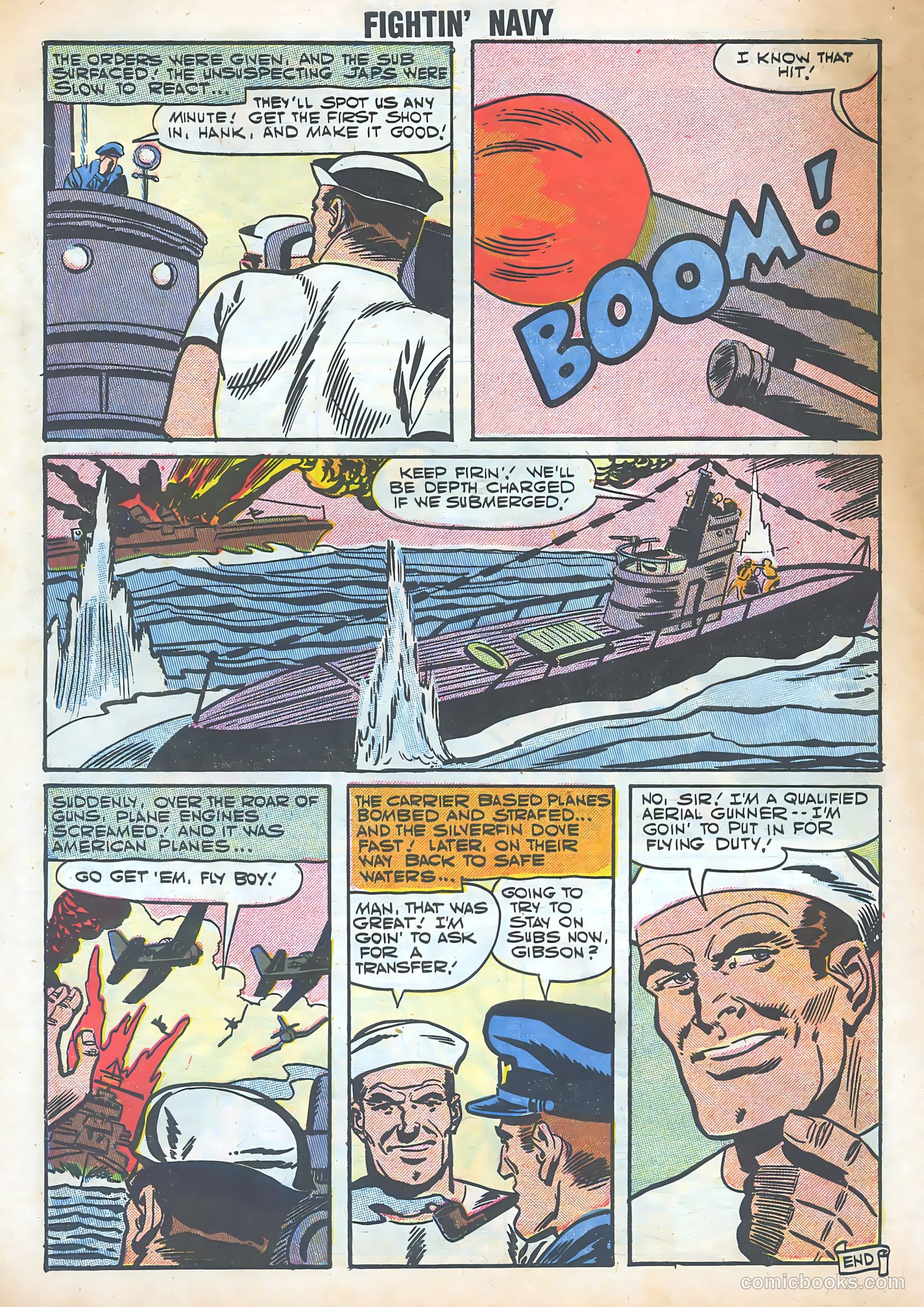 Fightin' Navy #82 — page 58 of 68