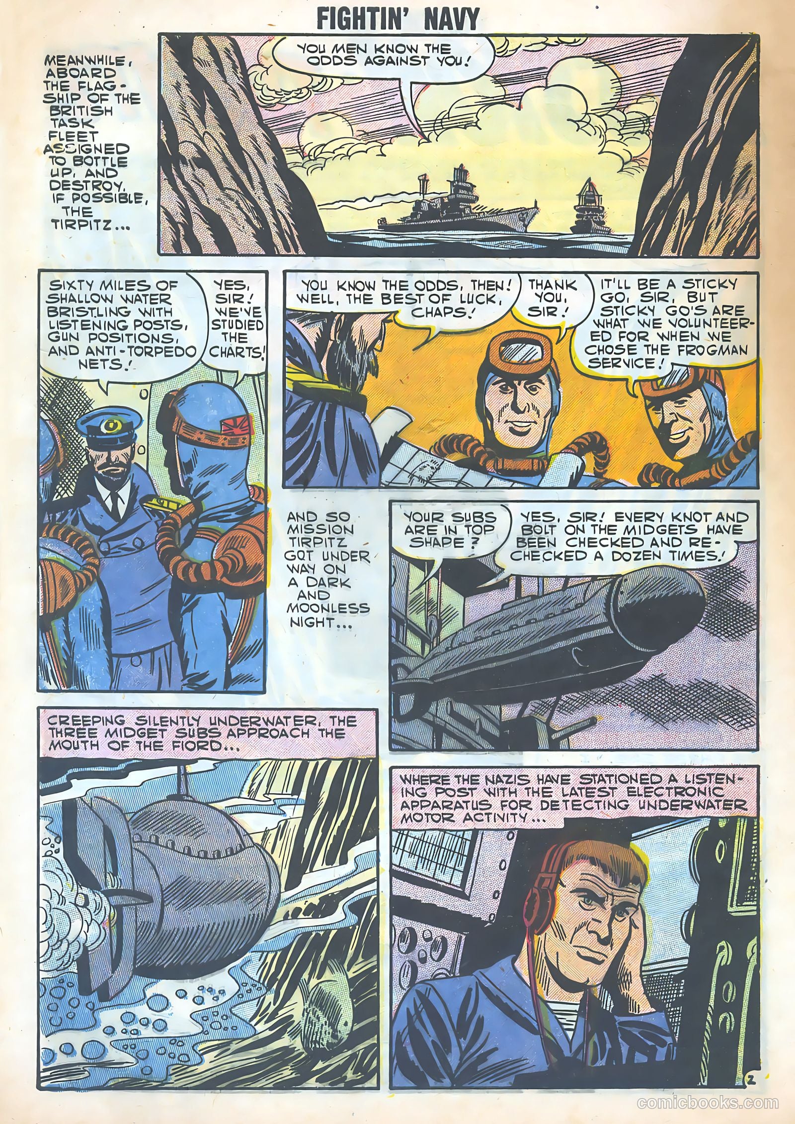 Fightin' Navy #82 — page 60 of 68