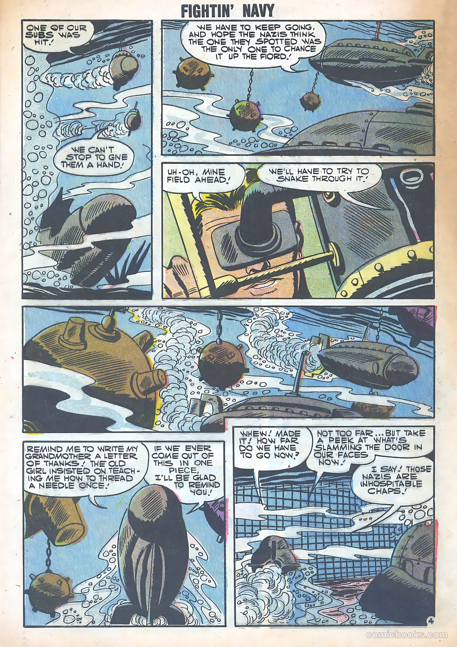 Fightin' Navy #82 — page 62 of 68