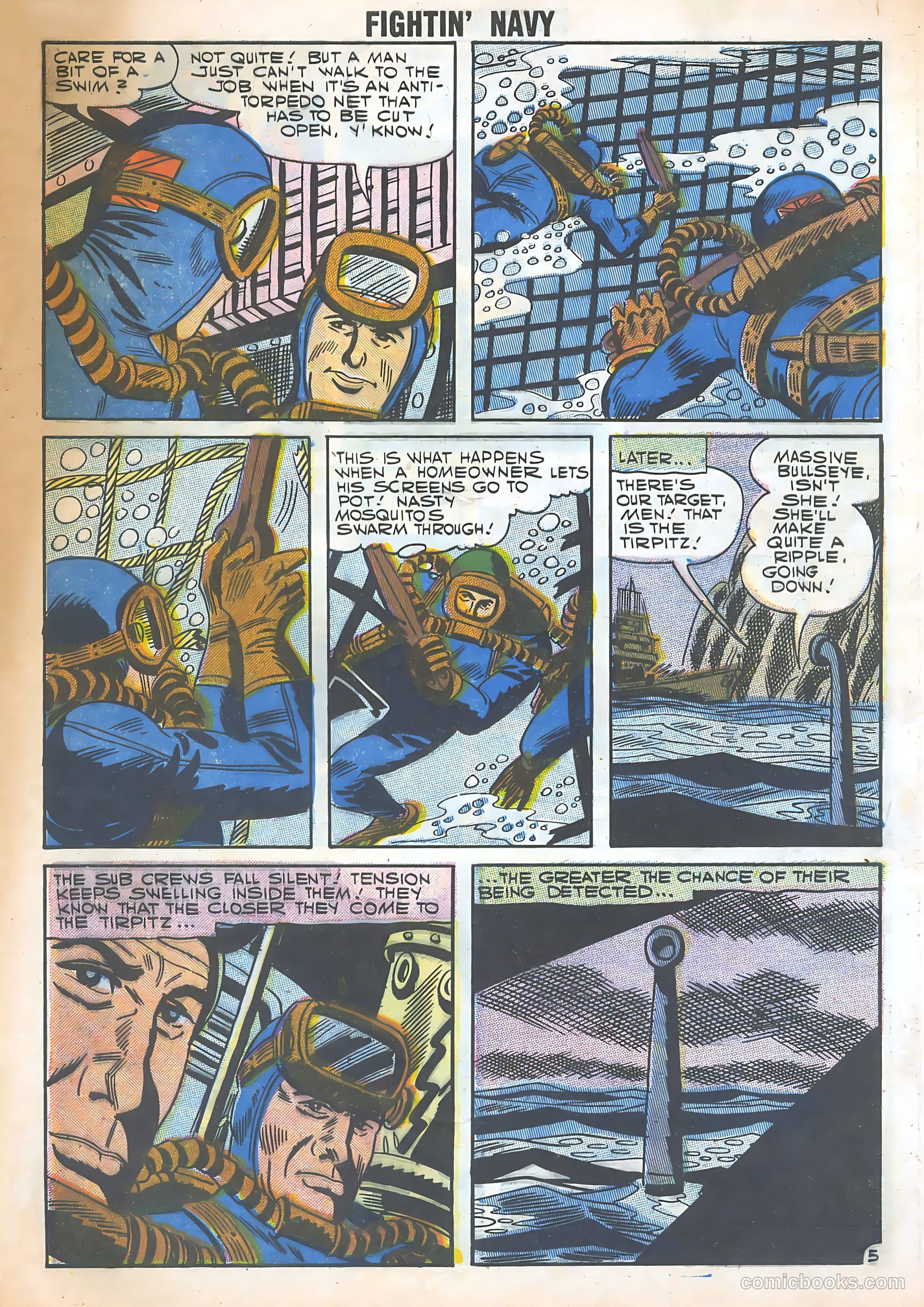 Fightin' Navy #82 — page 63 of 68