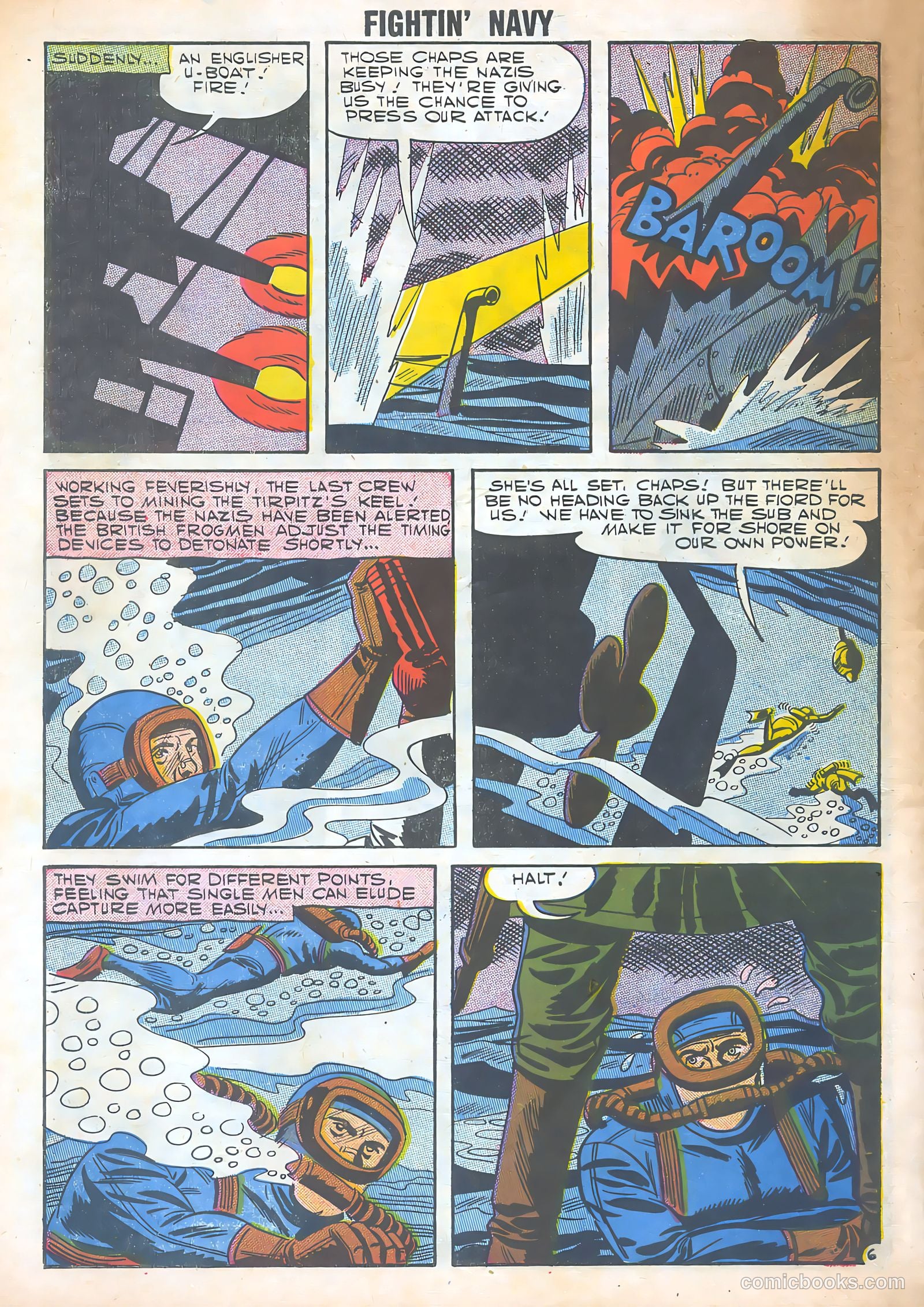 Fightin' Navy #82 — page 64 of 68