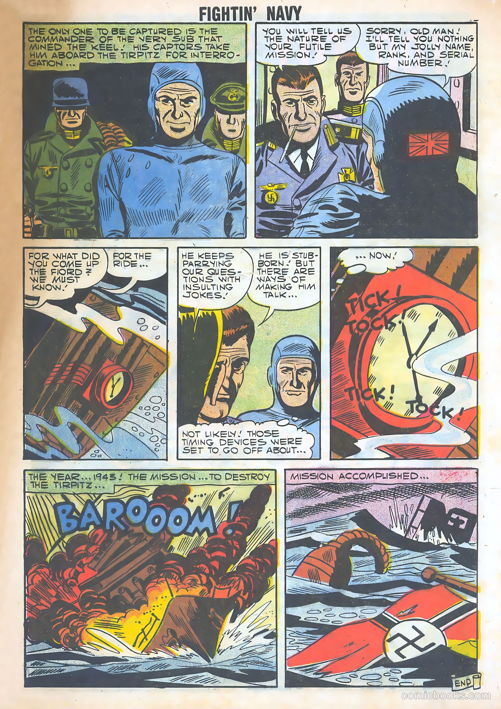 Fightin' Navy #82 — page 65 of 68