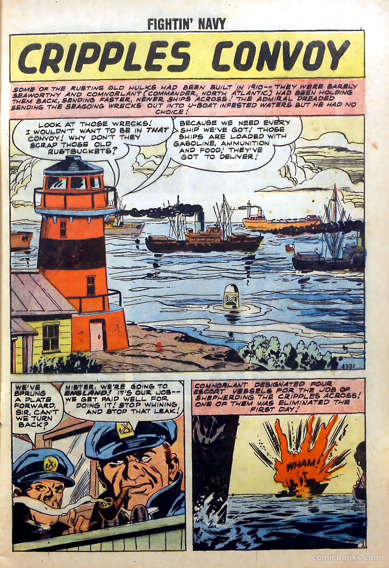 Fightin' Navy #84 — page 9 of 36