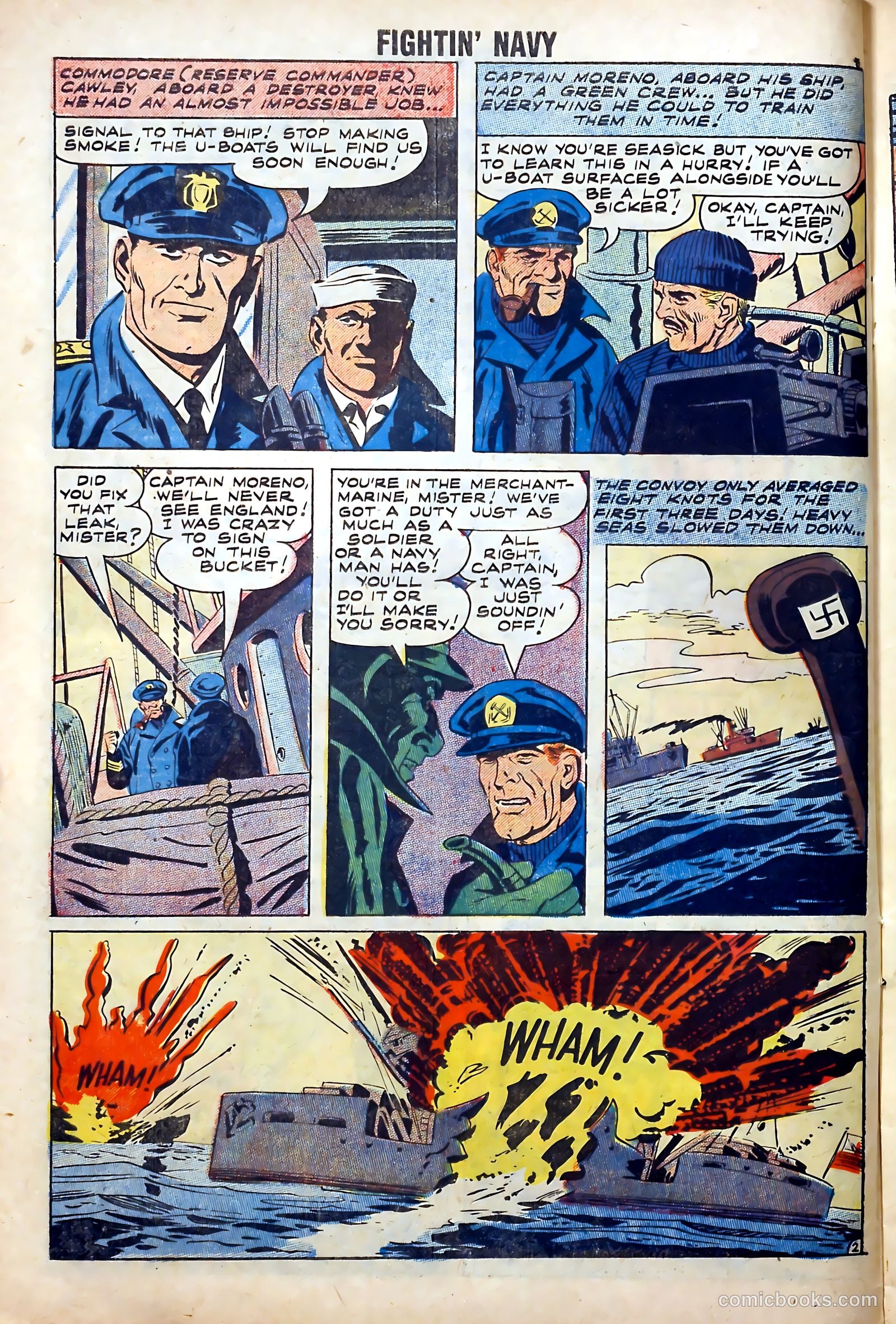 Fightin' Navy #84 — page 10 of 36