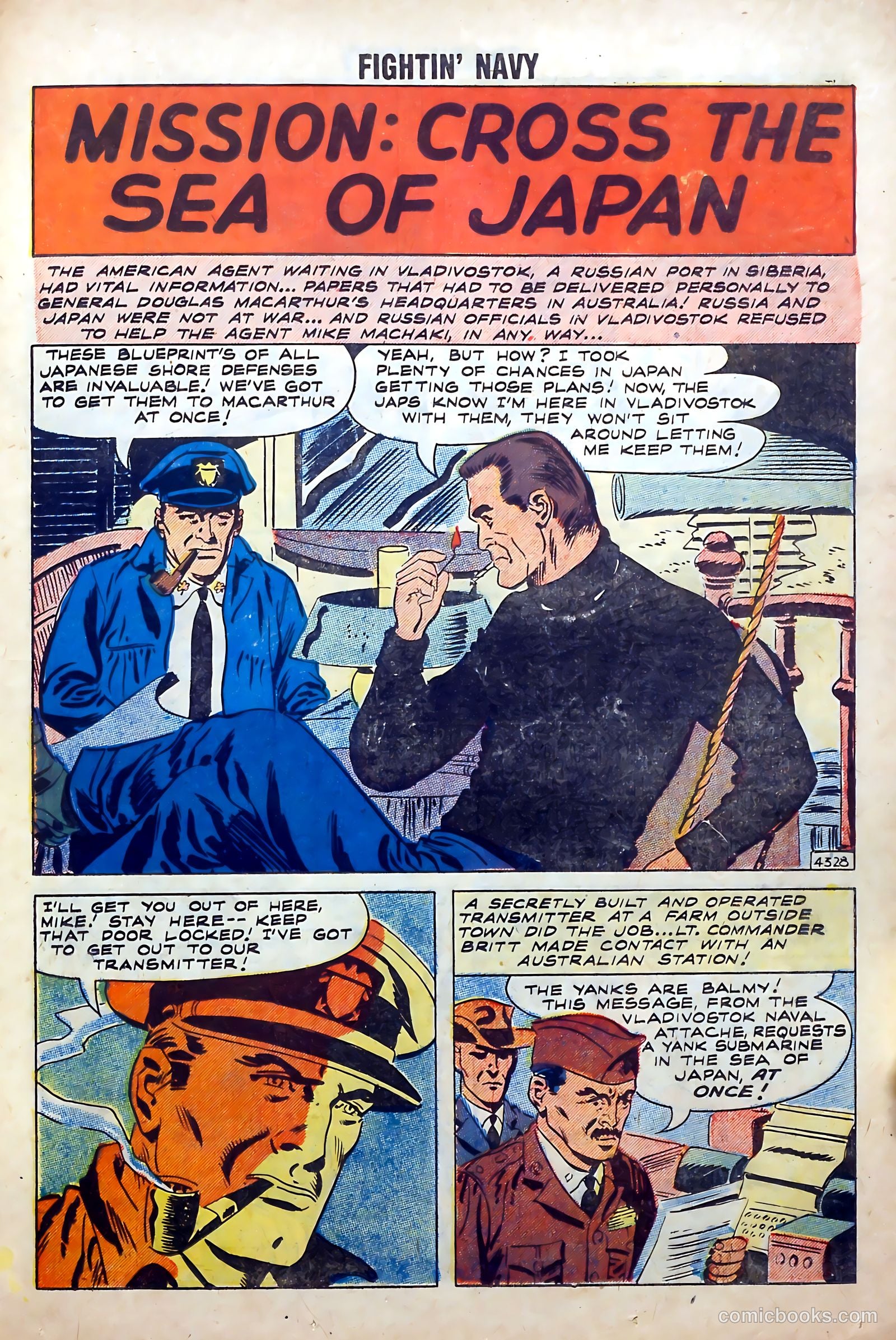 Fightin' Navy #84 — page 23 of 36