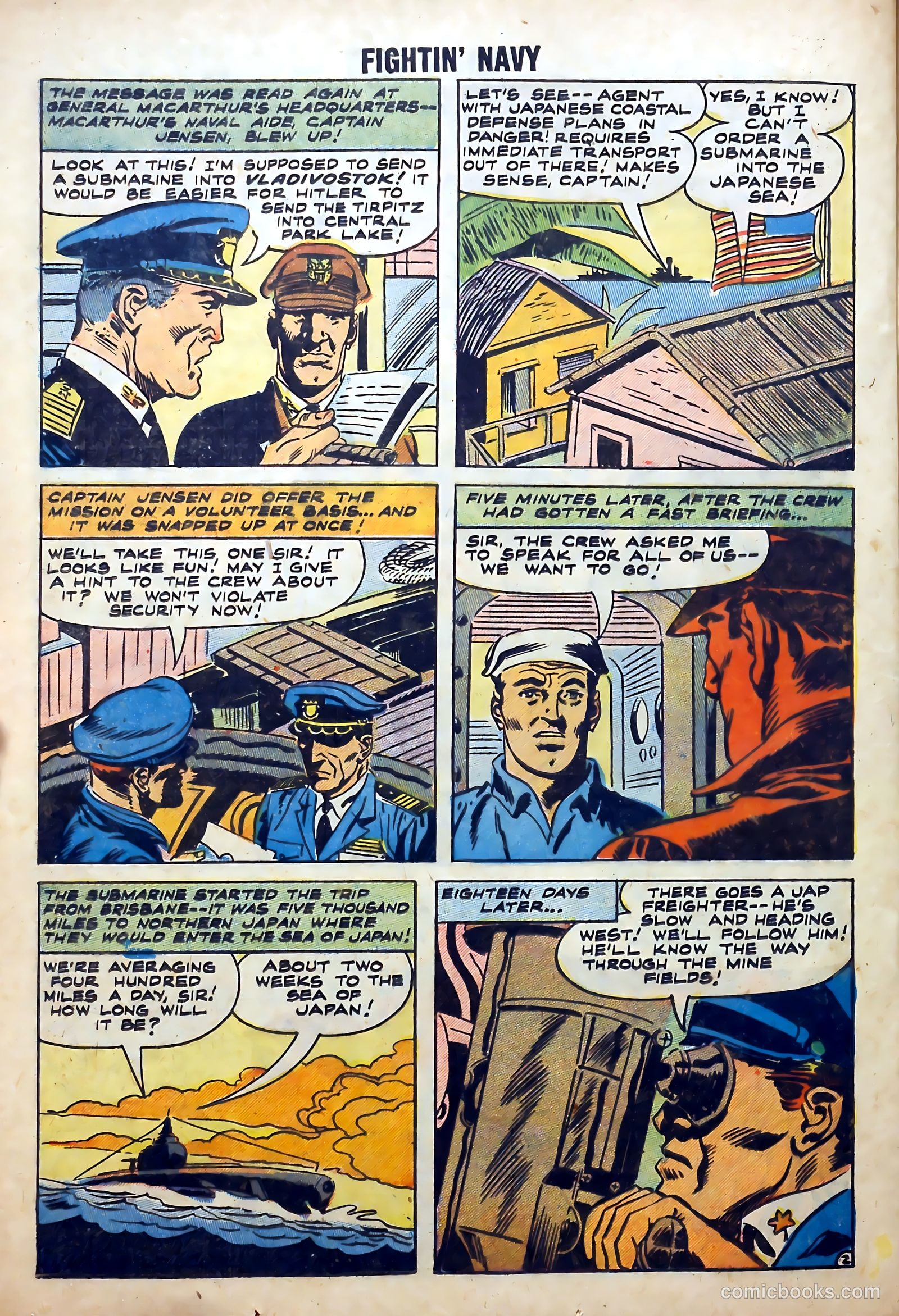 Fightin' Navy #84 — page 24 of 36