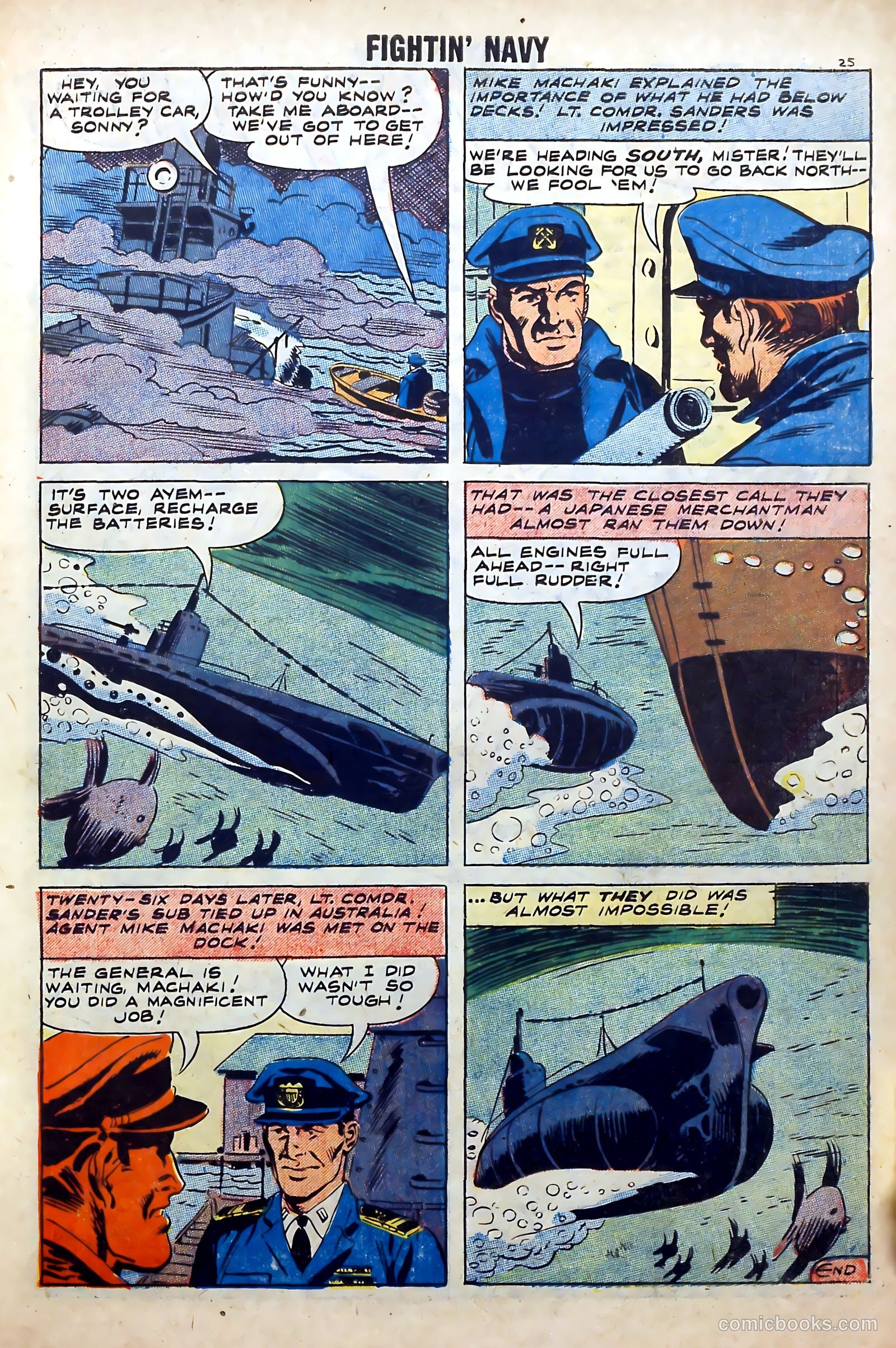 Fightin' Navy #84 — page 27 of 36