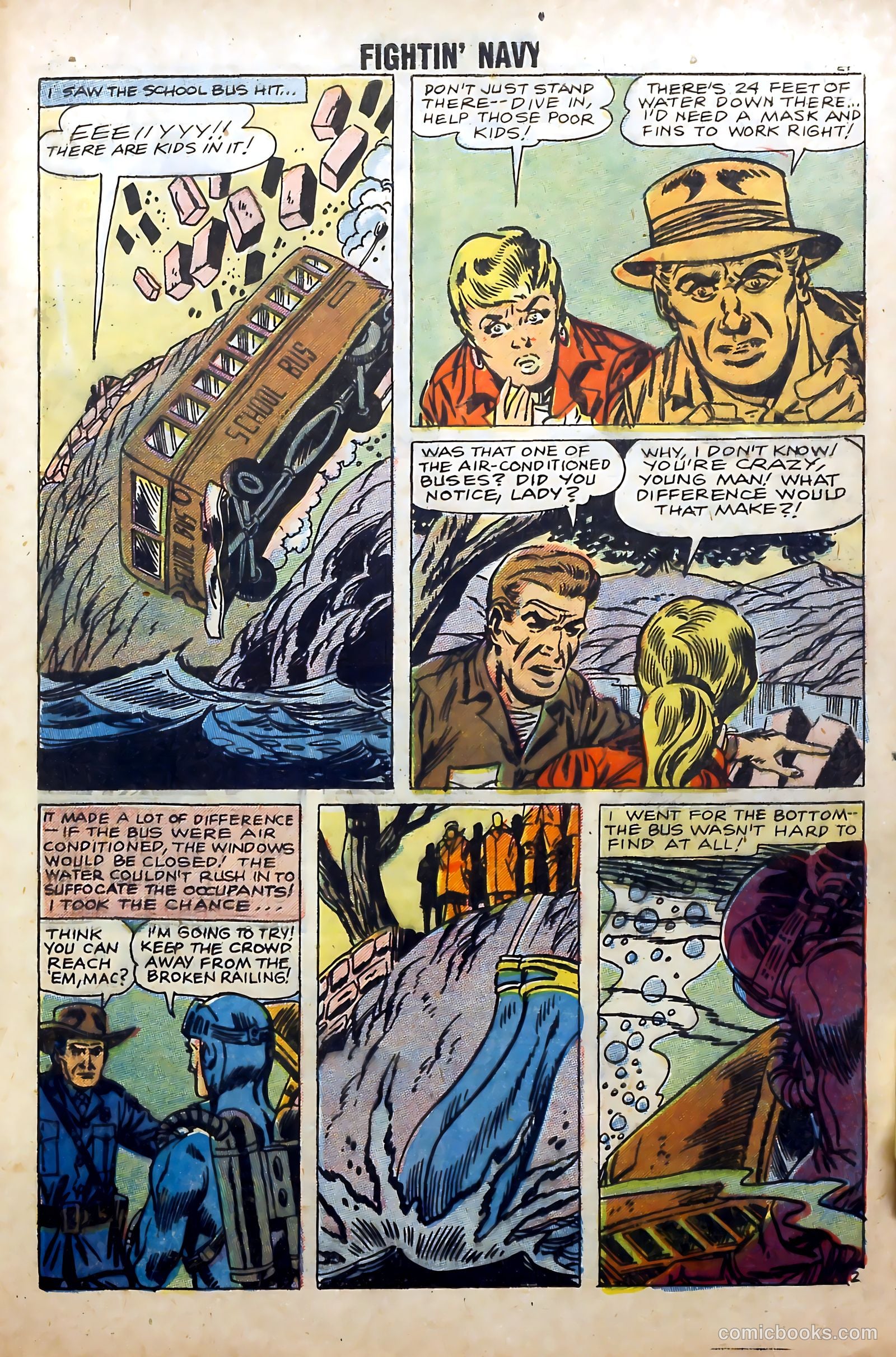 Fightin' Navy #84 — page 29 of 36