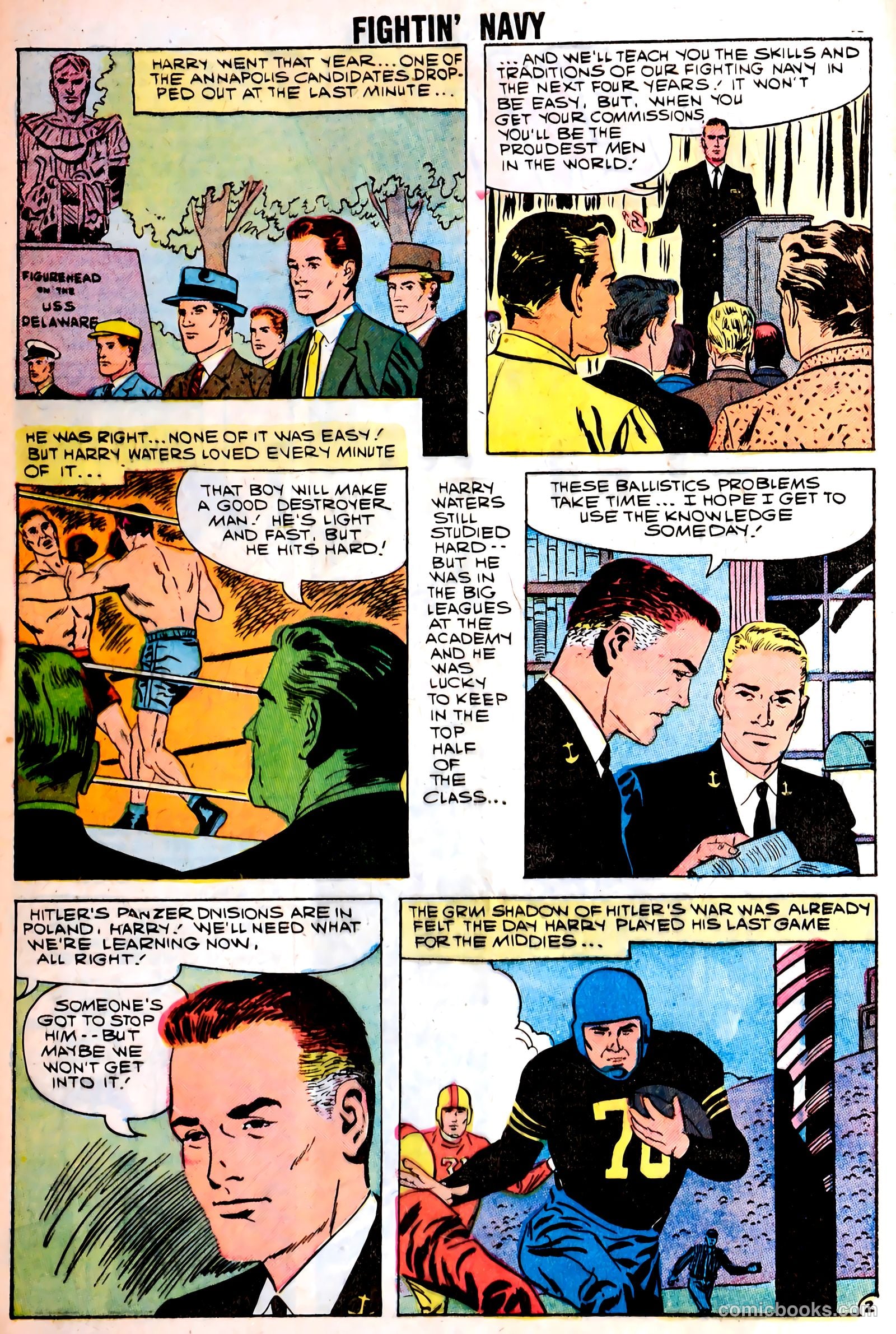Fightin' Navy #85 — page 4 of 36