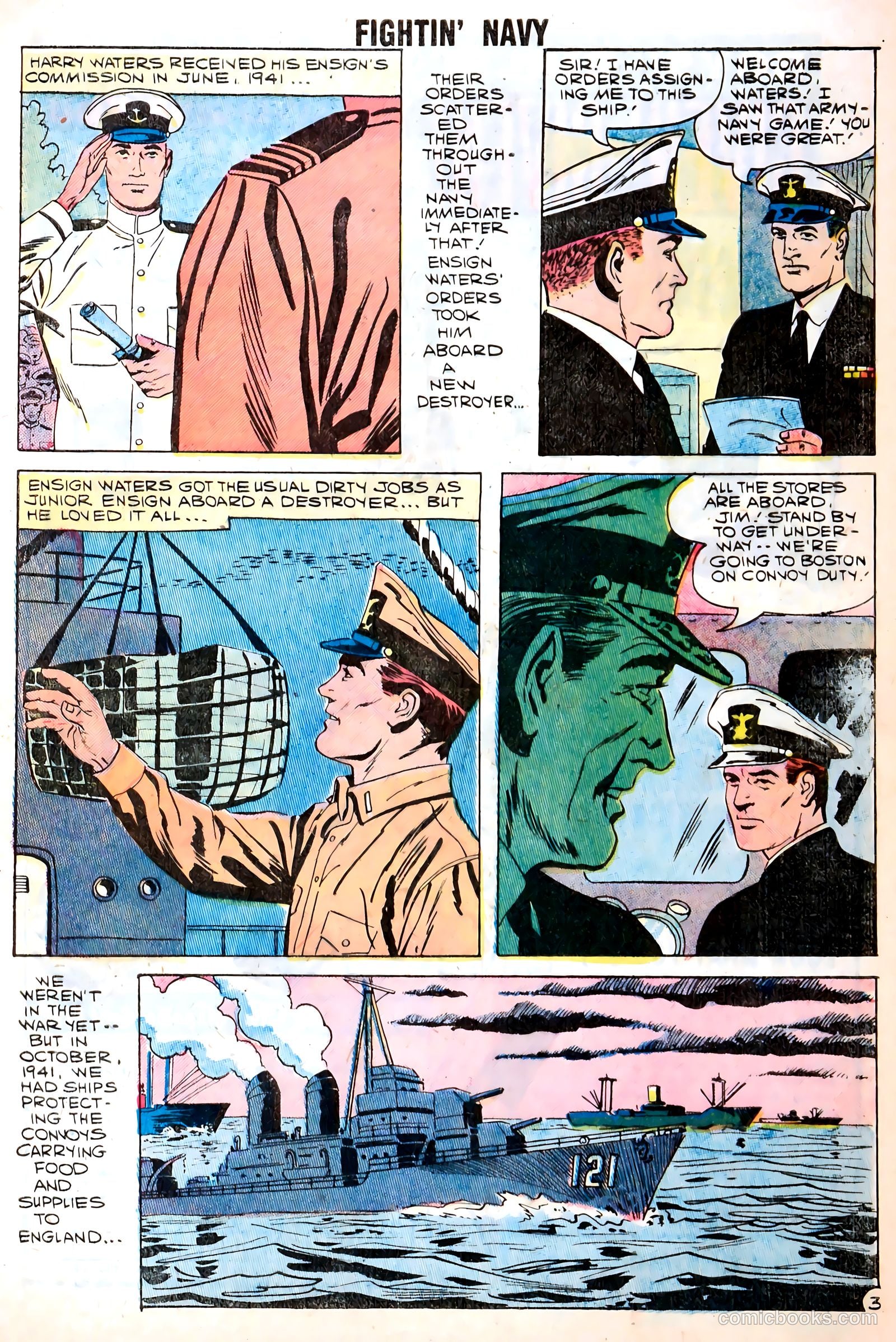 Fightin' Navy #85 — page 5 of 36