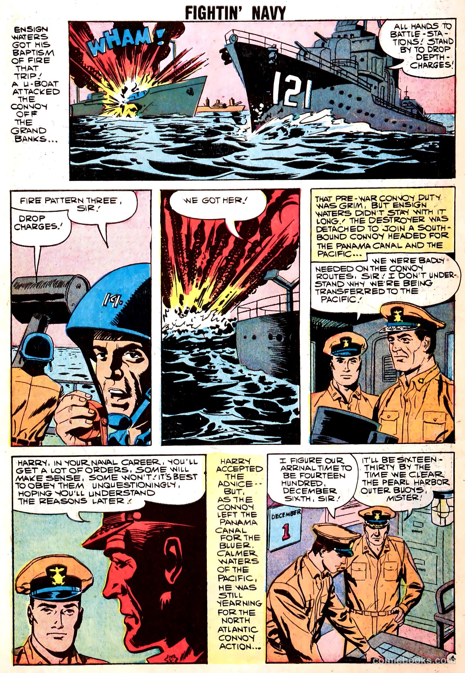 Fightin' Navy #85 — page 7 of 36