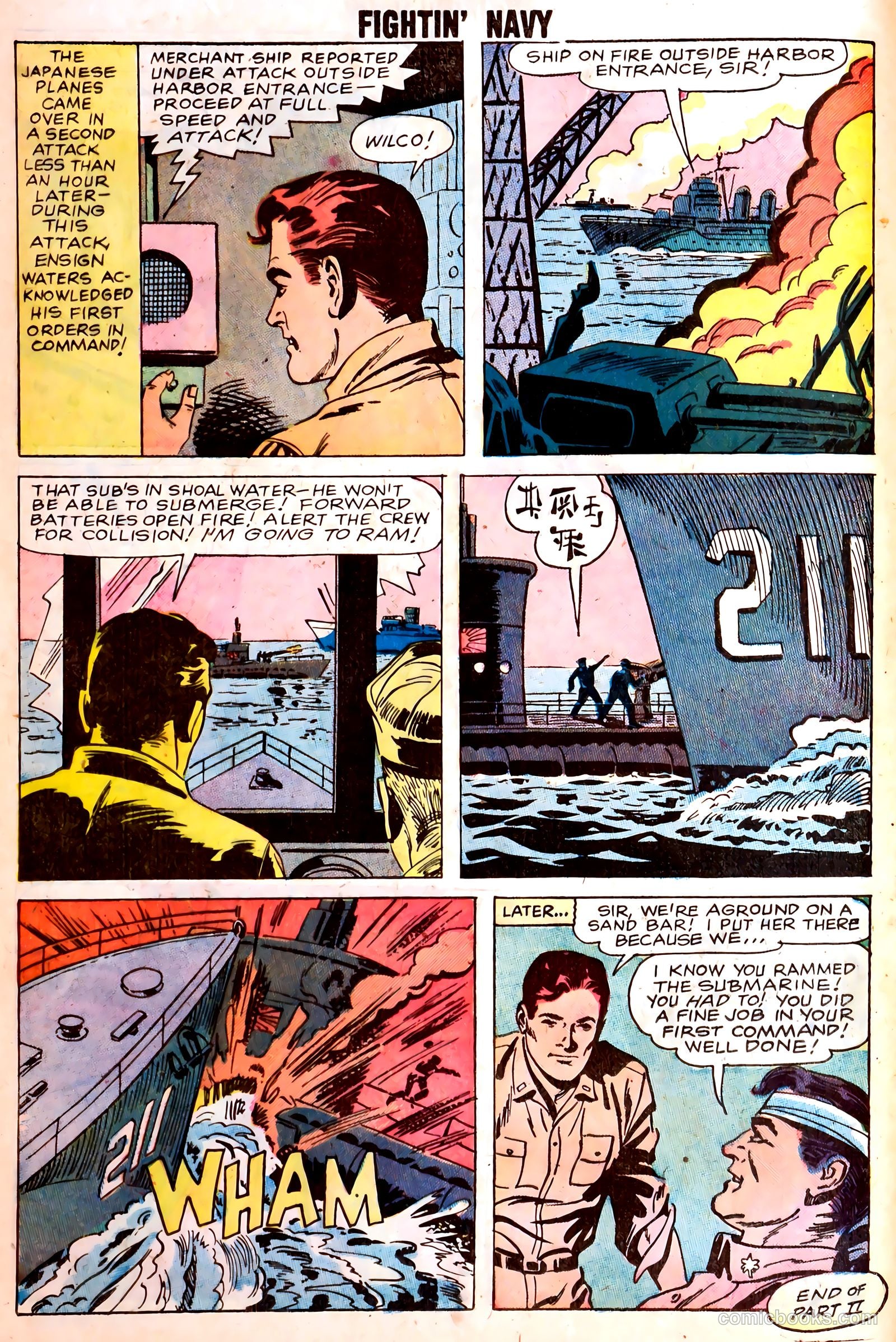 Fightin' Navy #85 — page 12 of 36
