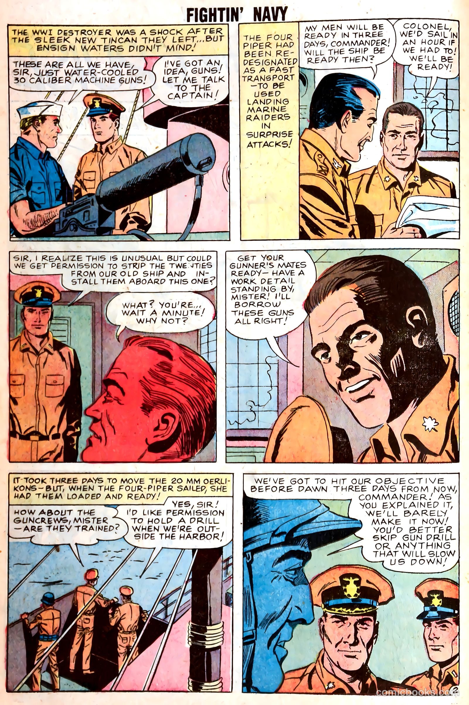 Fightin' Navy #85 — page 14 of 36