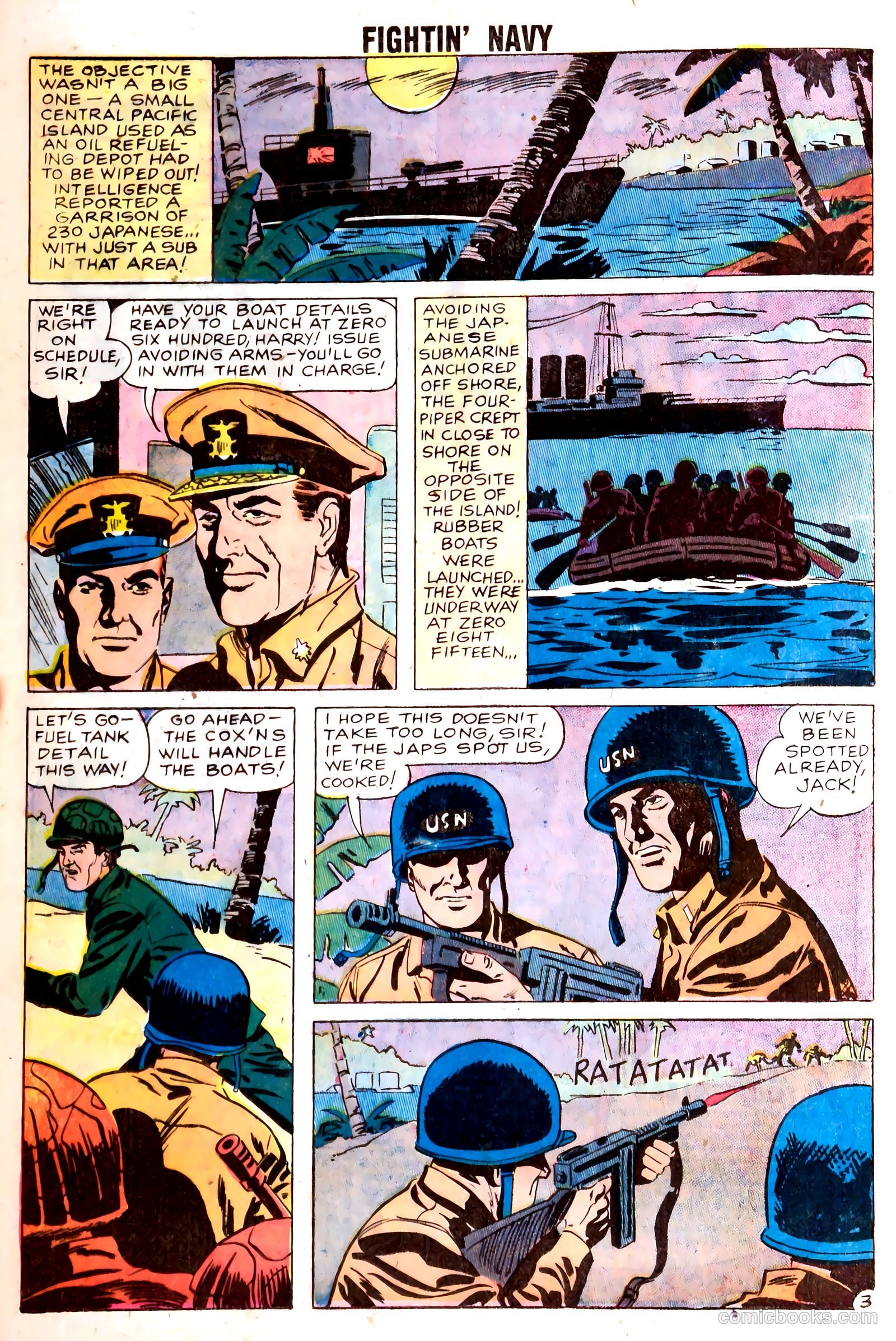 Fightin' Navy #85 — page 16 of 36