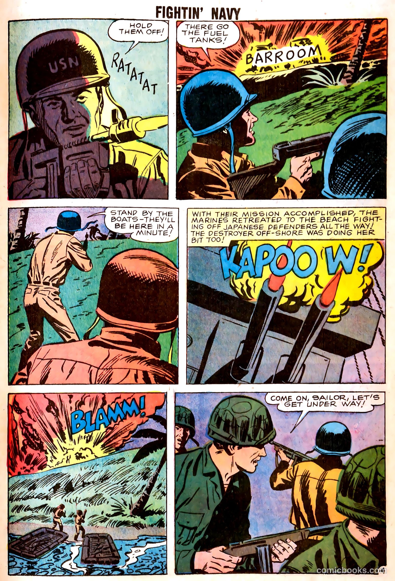 Fightin' Navy #85 — page 17 of 36