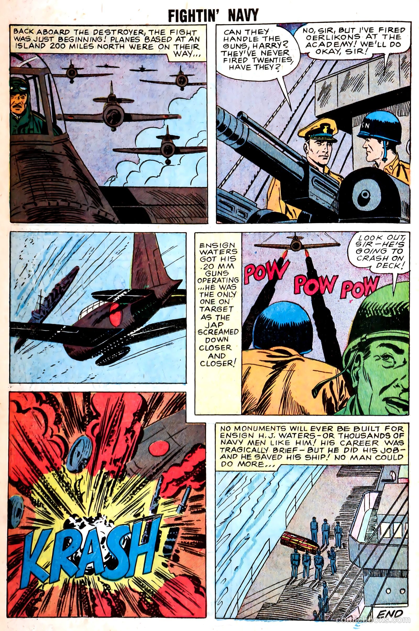Fightin' Navy #85 — page 18 of 36
