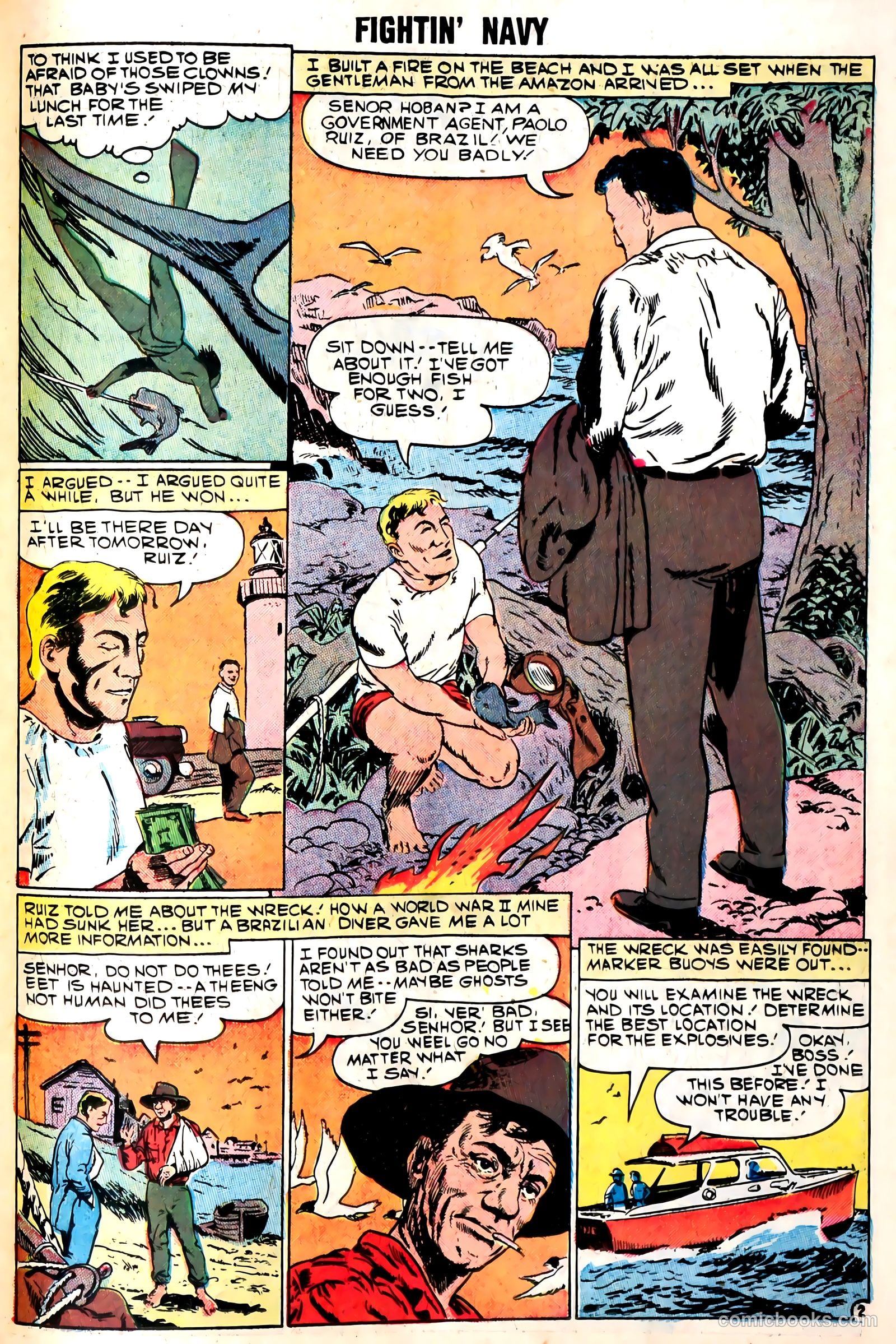 Fightin' Navy #85 — page 23 of 36