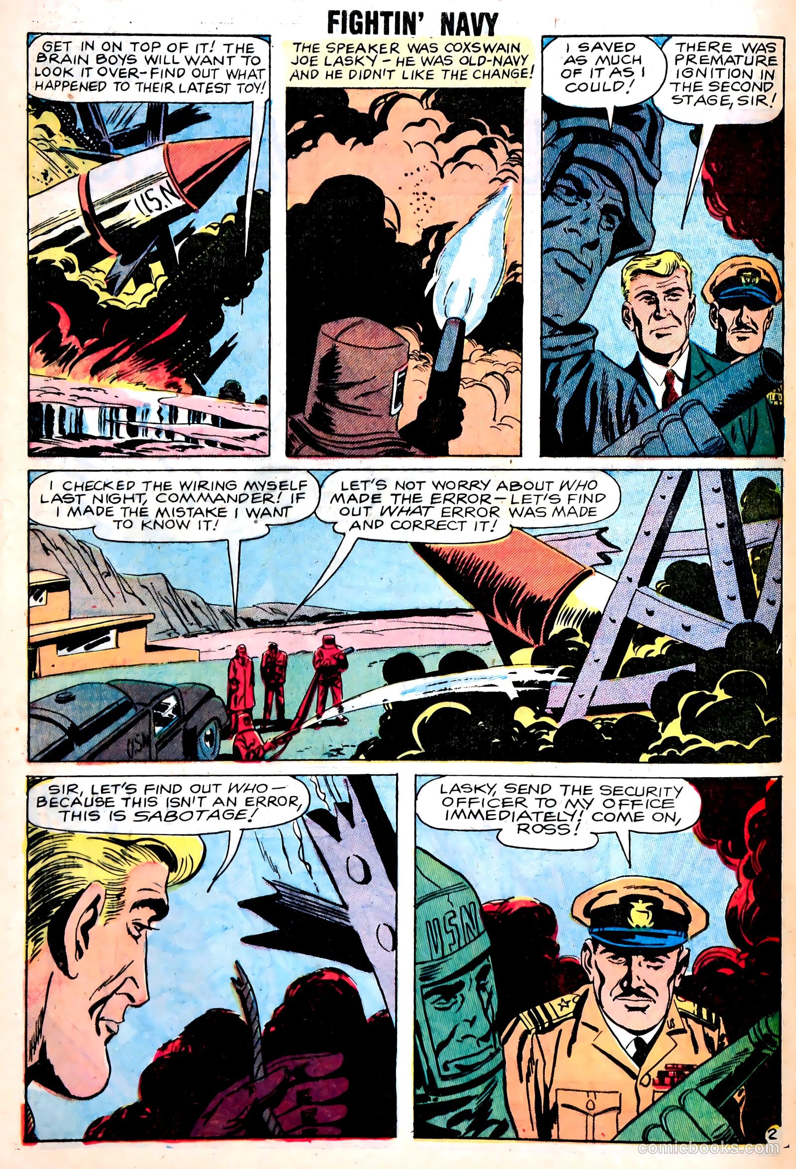 Fightin' Navy #85 — page 28 of 36