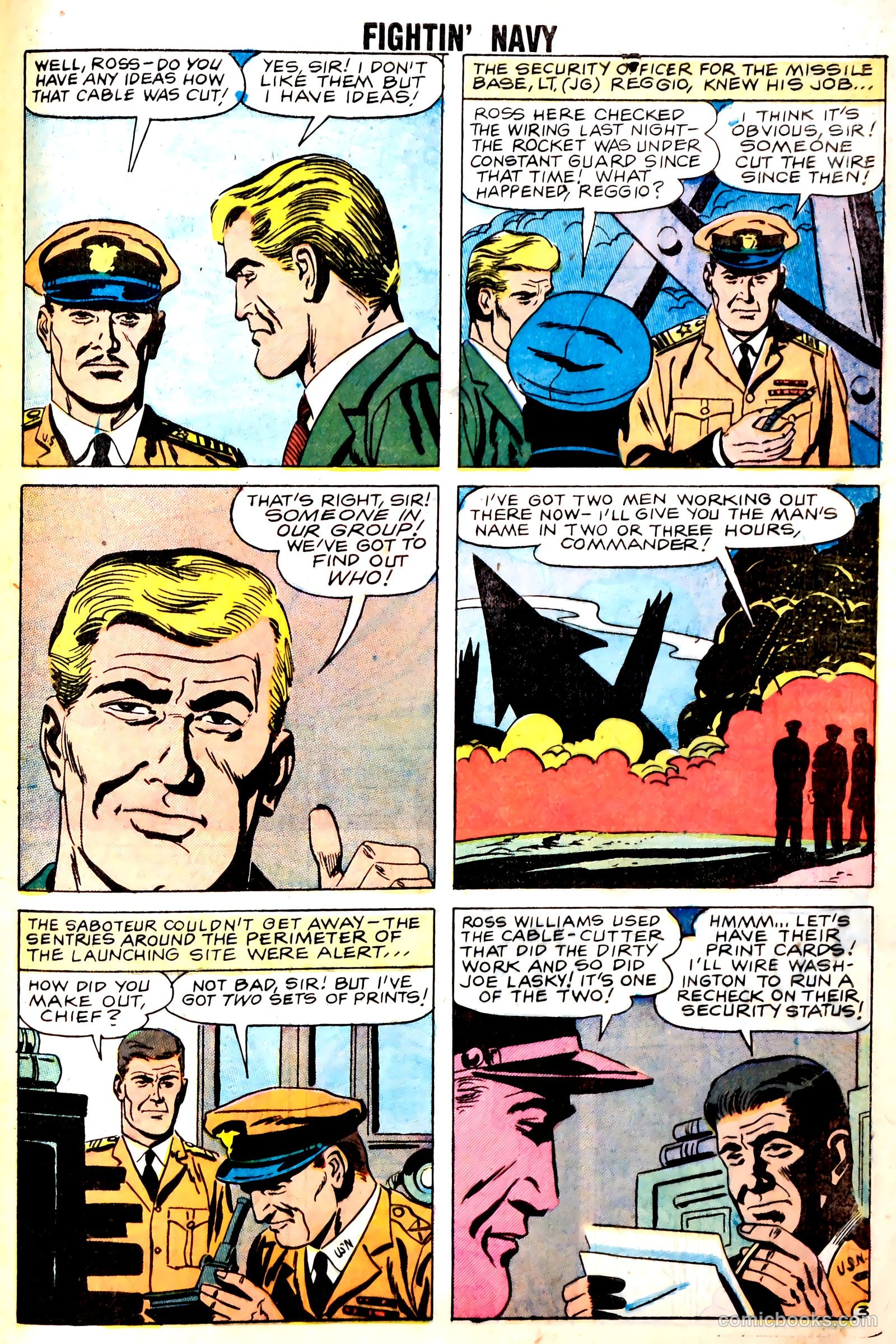Fightin' Navy #85 — page 29 of 36