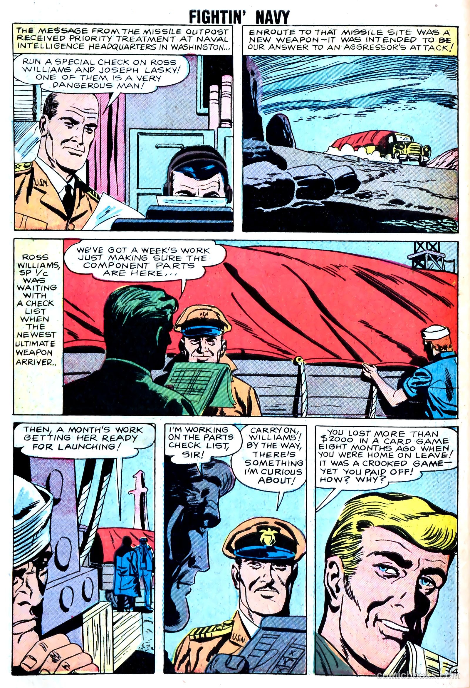 Fightin' Navy #85 — page 30 of 36
