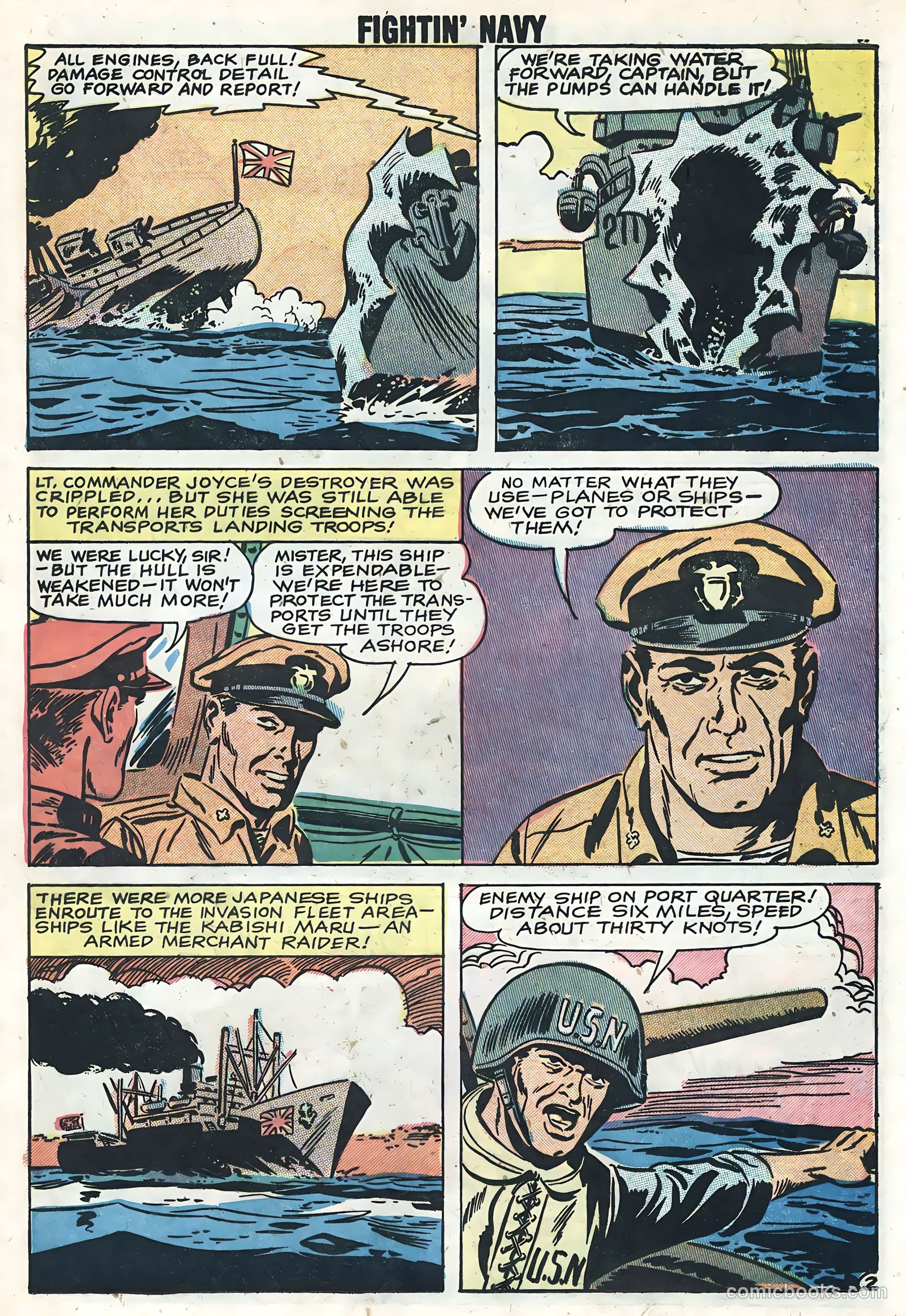 Fightin' Navy #86 — page 12 of 35