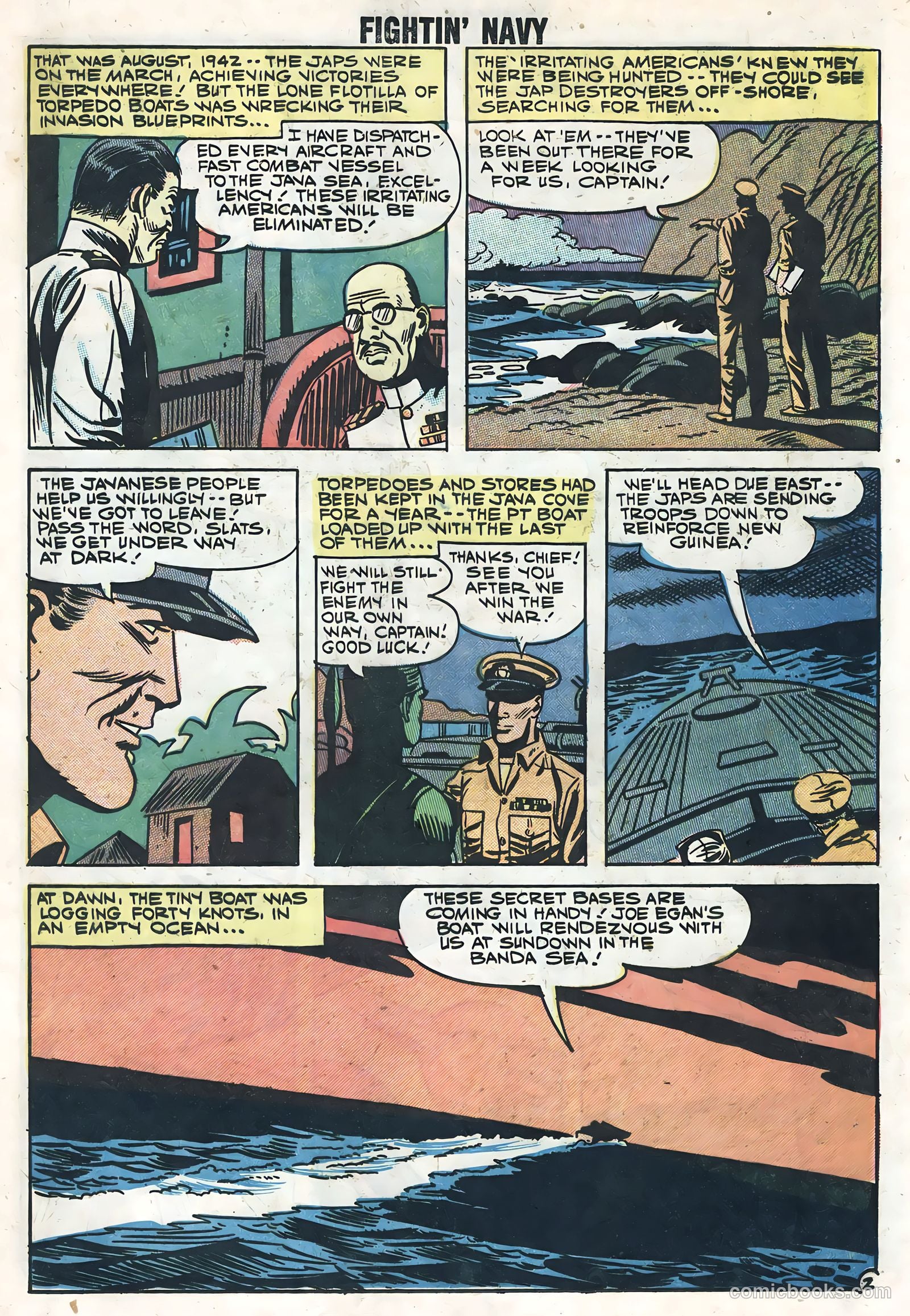 Fightin' Navy #86 — page 16 of 35