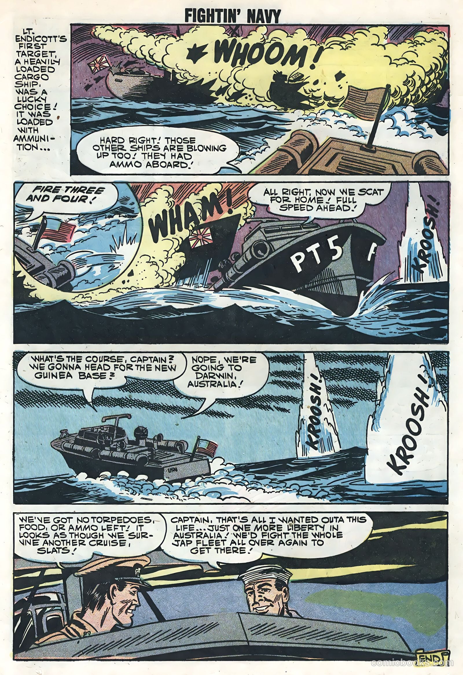 Fightin' Navy #86 — page 19 of 35