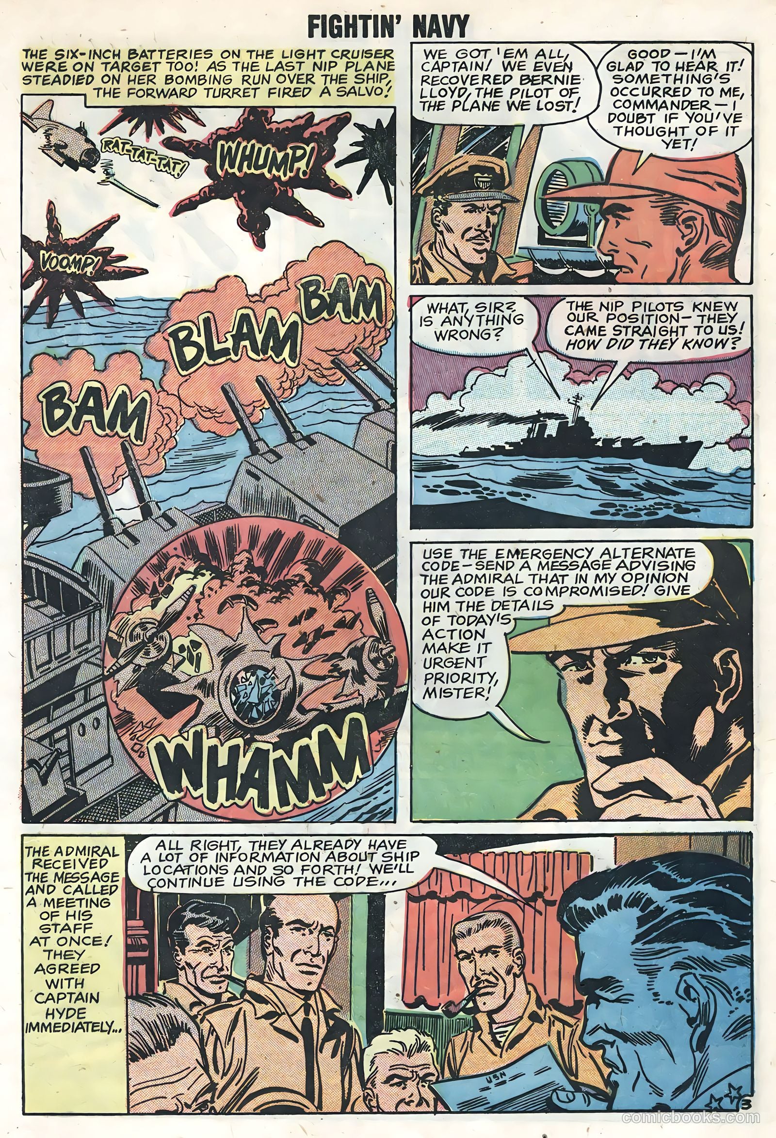 Fightin' Navy #86 — page 23 of 35