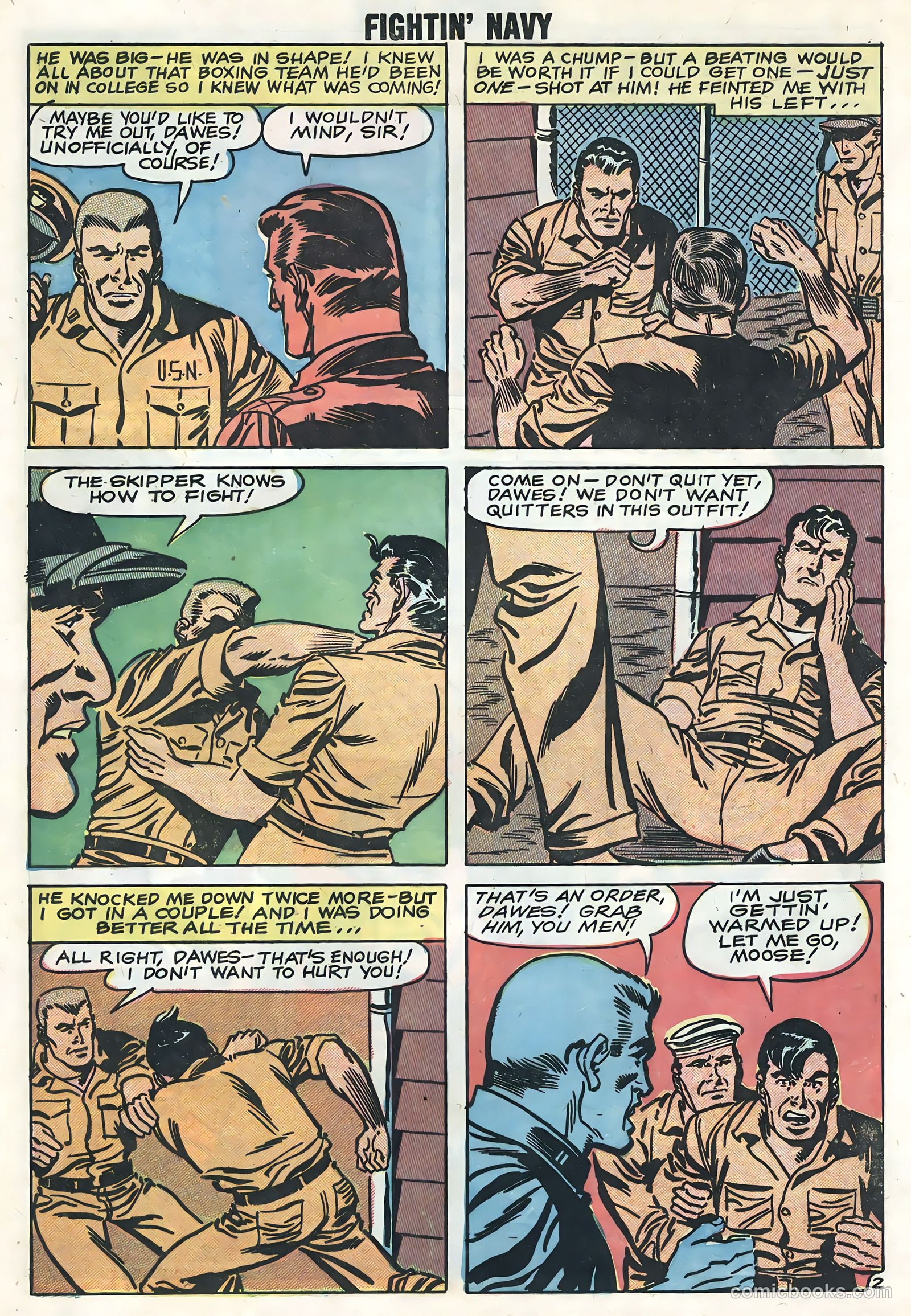 Fightin' Navy #86 — page 28 of 35