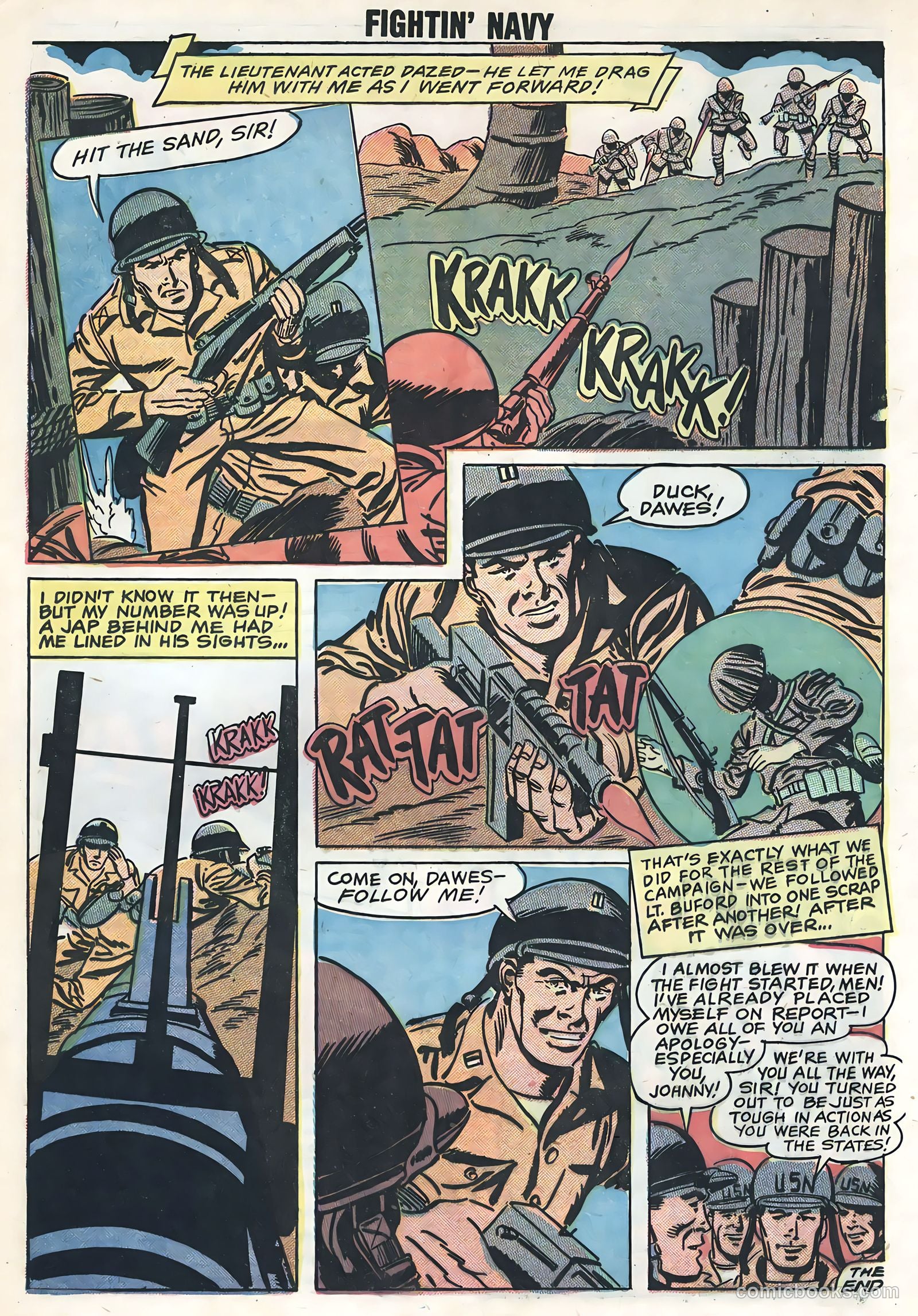 Fightin' Navy #86 — page 32 of 35