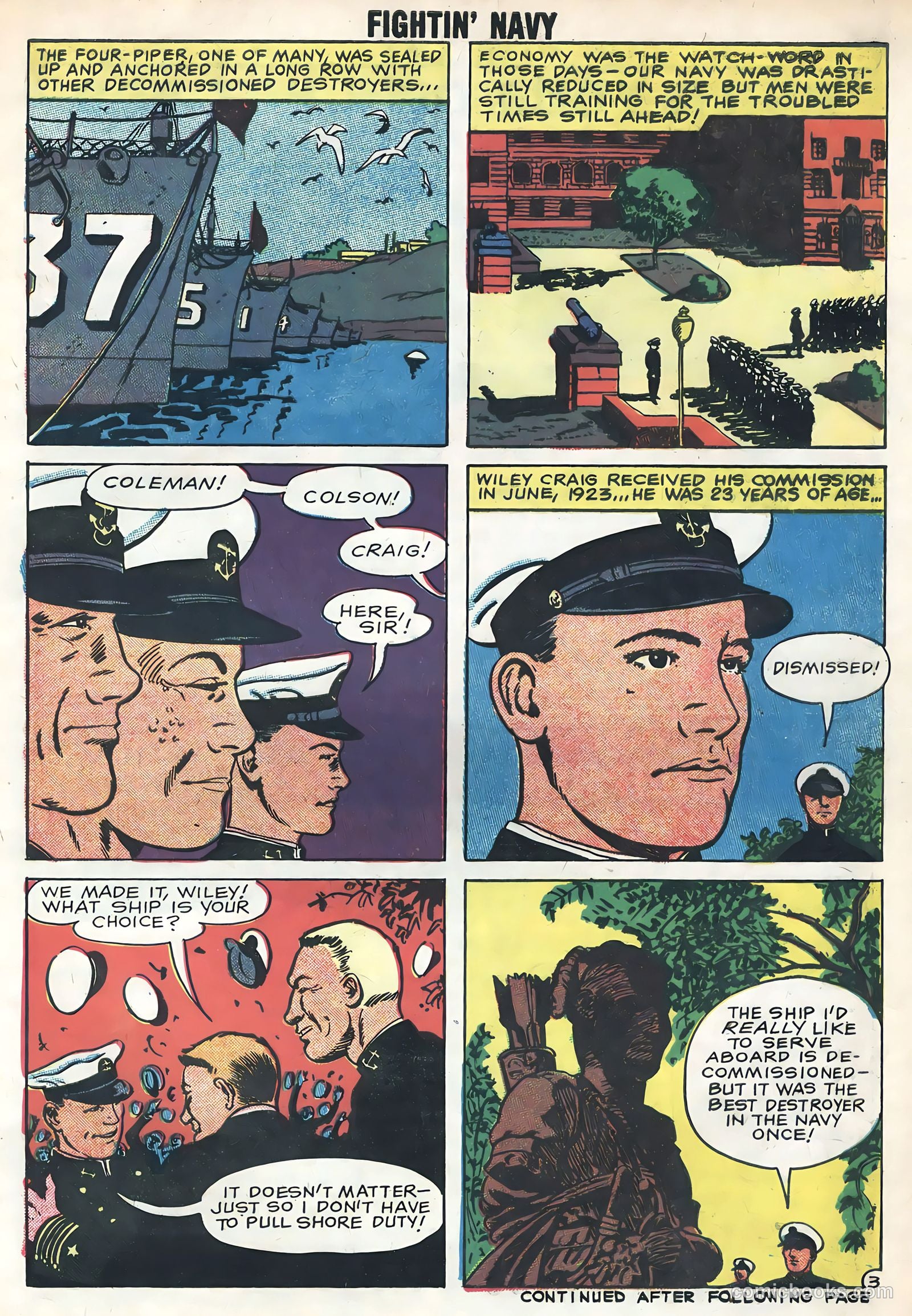 Fightin' Navy #87 — page 5 of 36