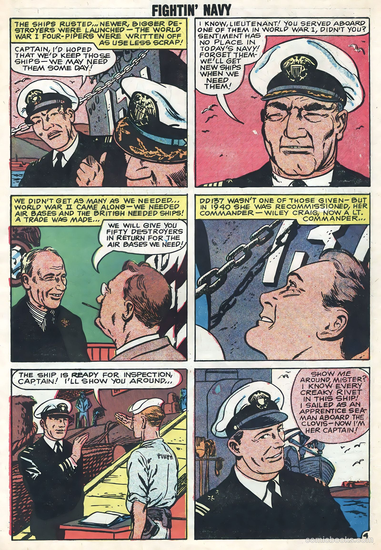 Fightin' Navy #87 — page 7 of 36