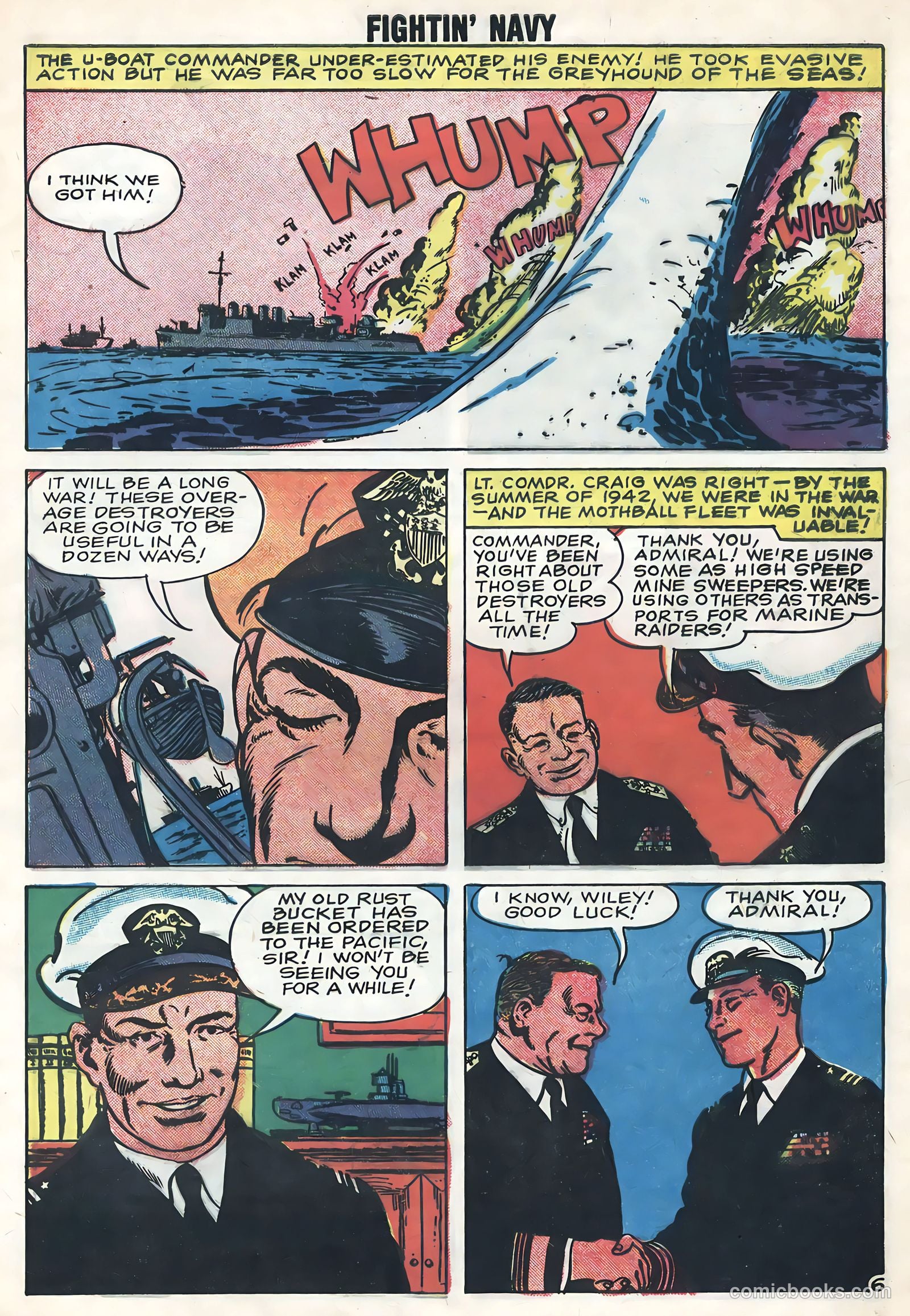 Fightin' Navy #87 — page 9 of 36