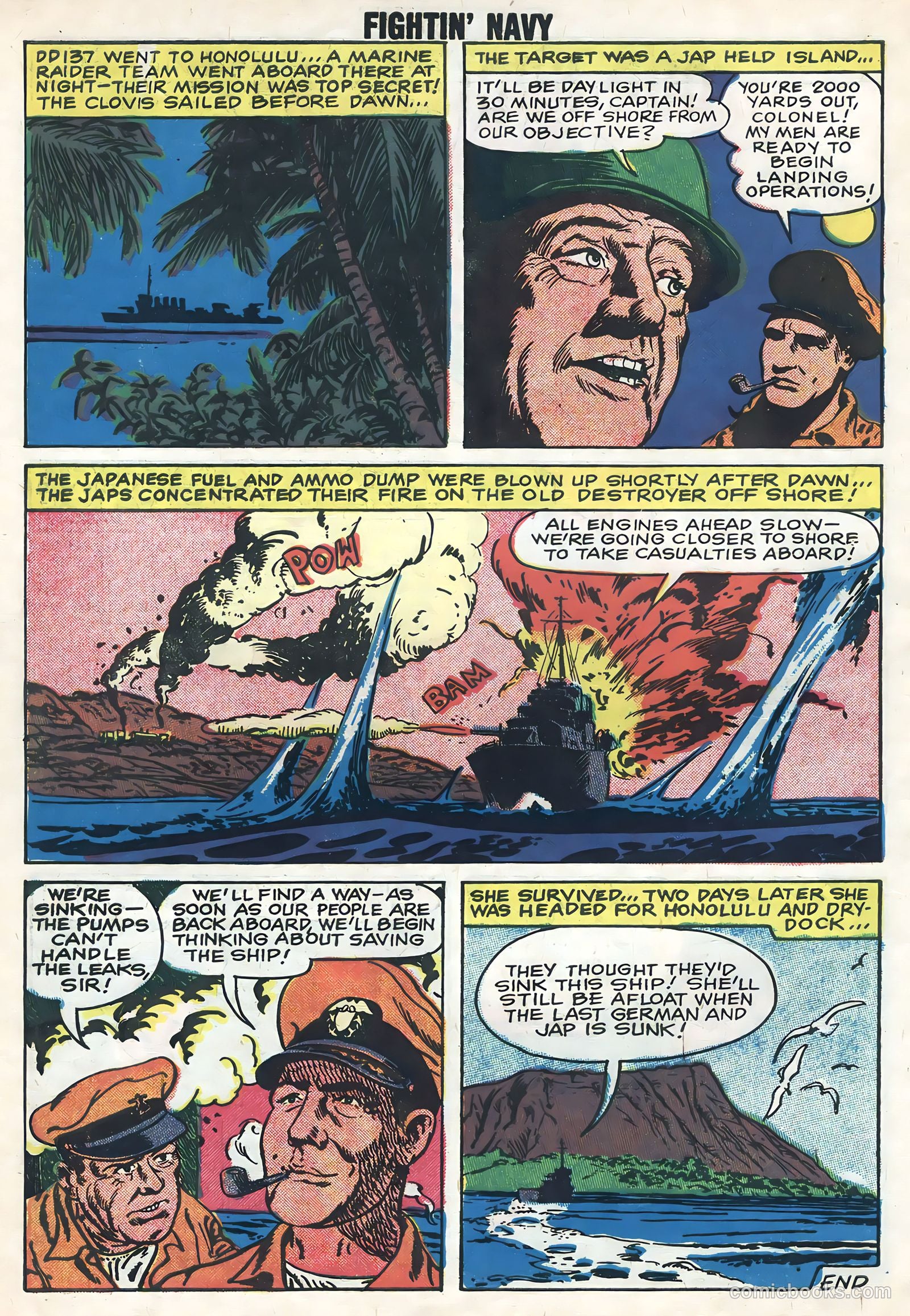 Fightin' Navy #87 — page 10 of 36
