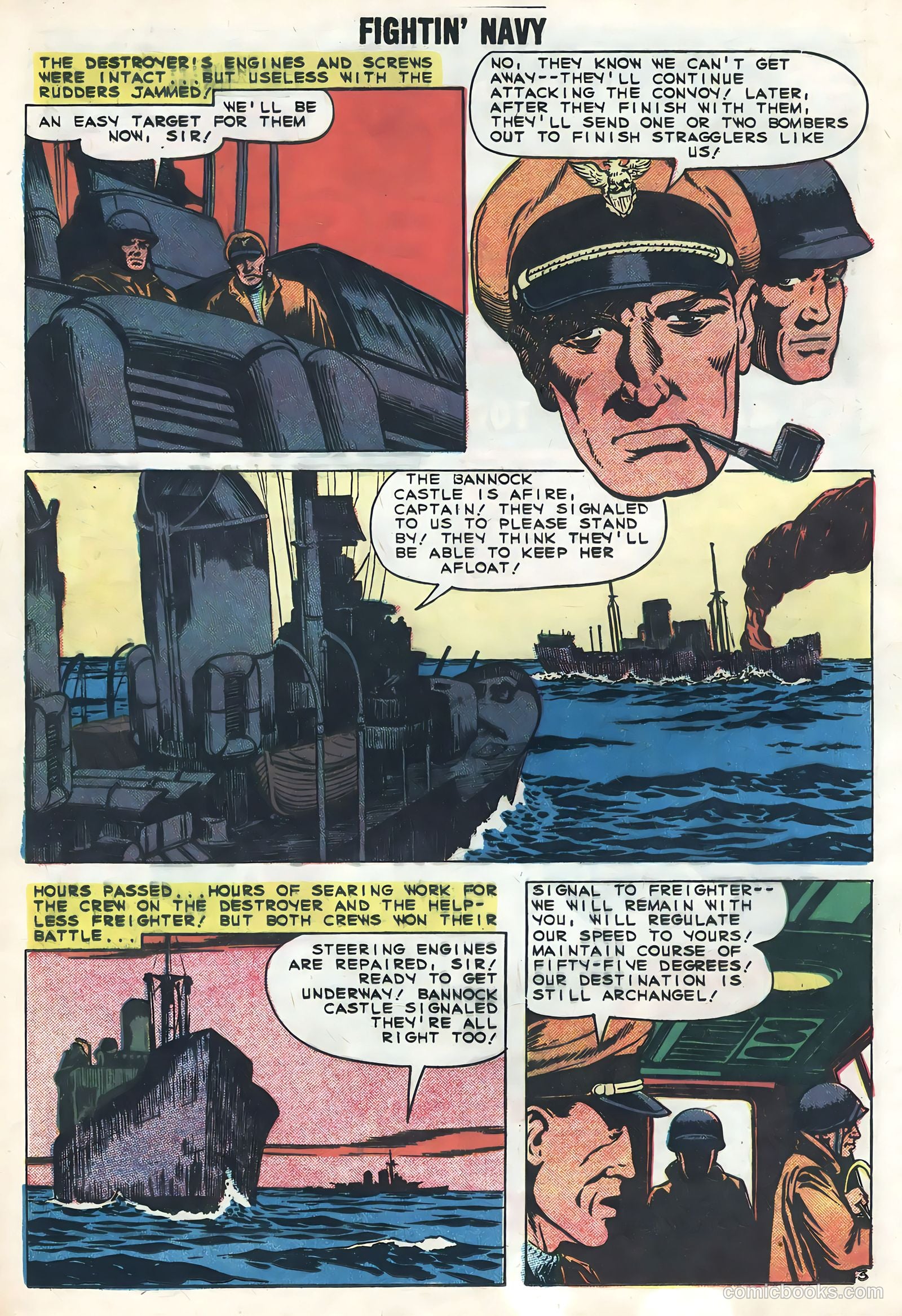 Fightin' Navy #87 — page 16 of 36