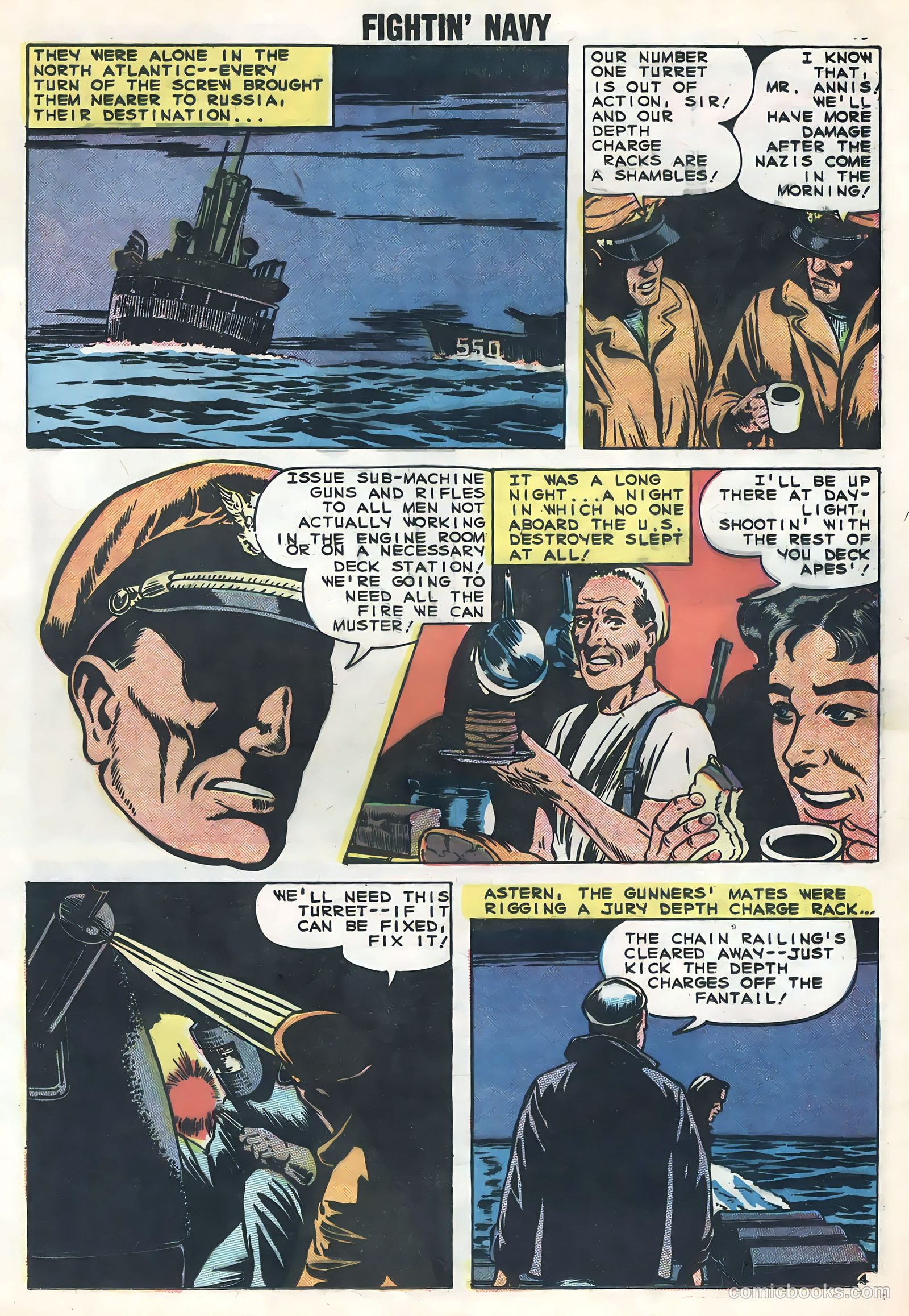 Fightin' Navy #87 — page 17 of 36