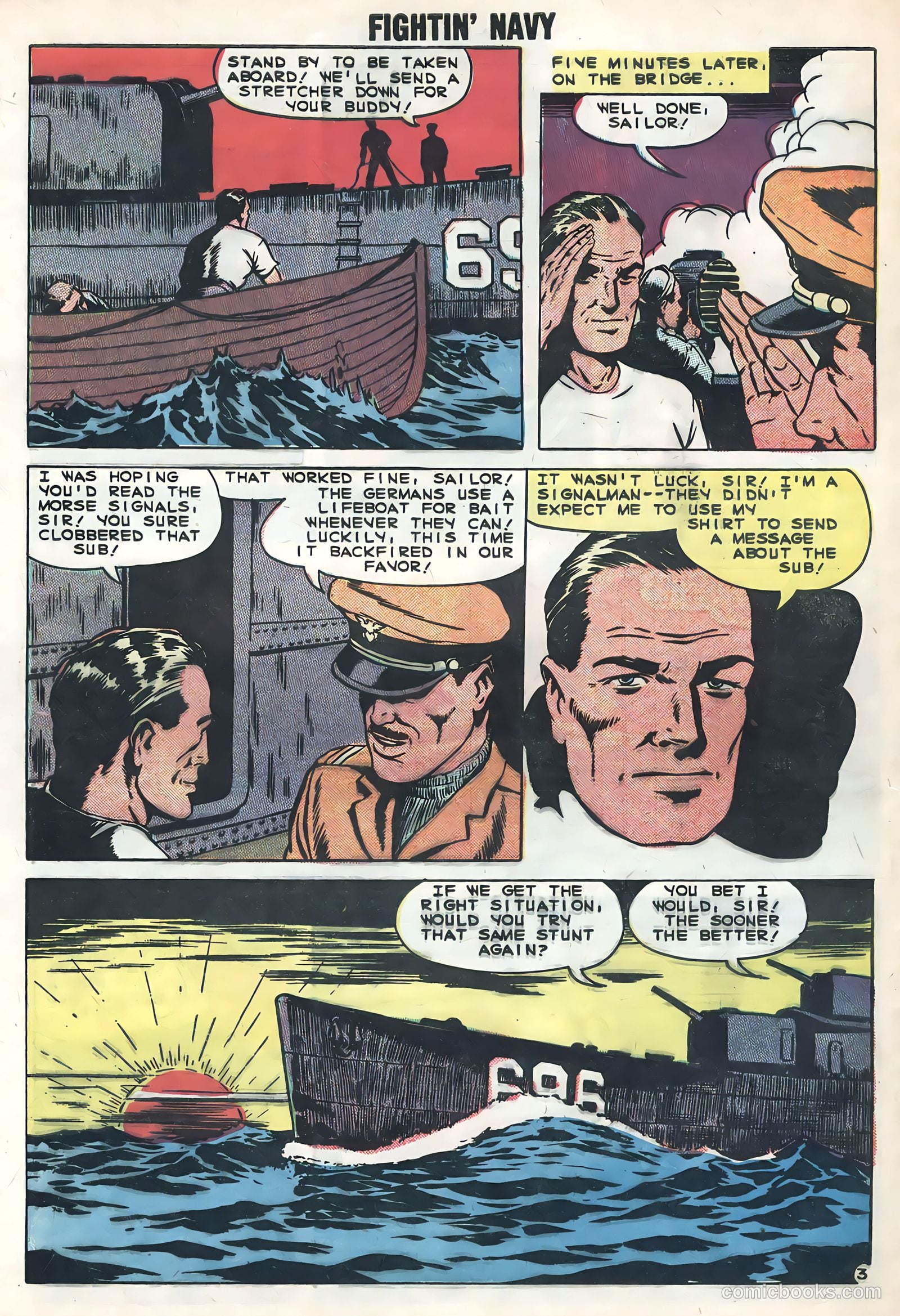 Fightin' Navy #87 — page 28 of 36
