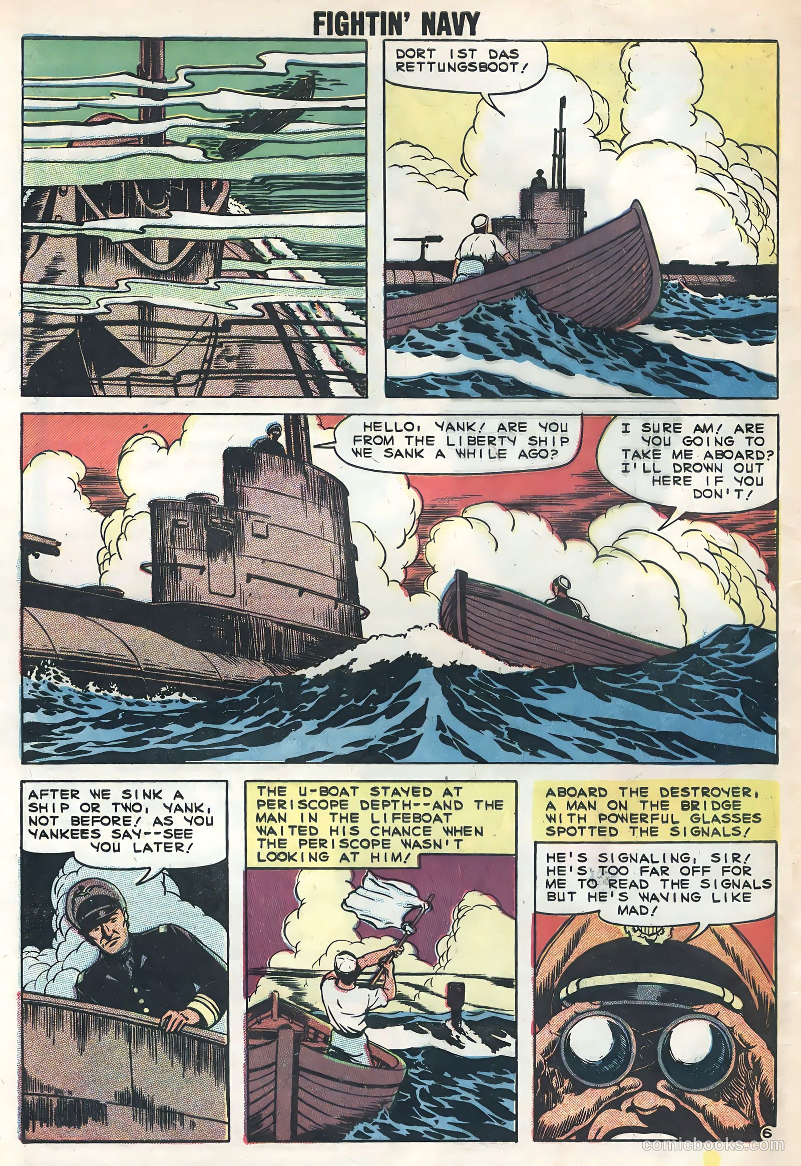 Fightin' Navy #87 — page 32 of 36