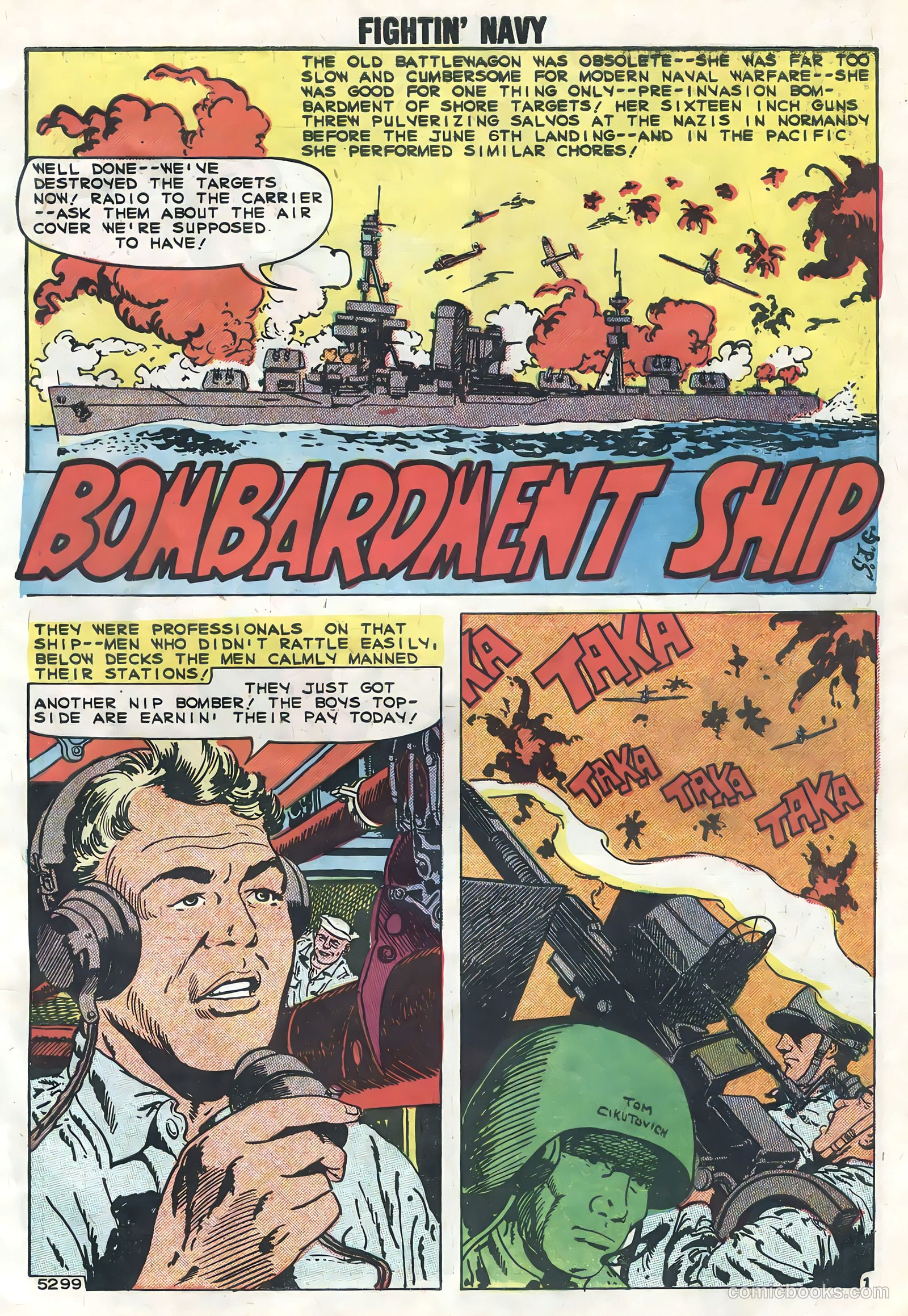 Fightin' Navy #88 — page 3 of 36