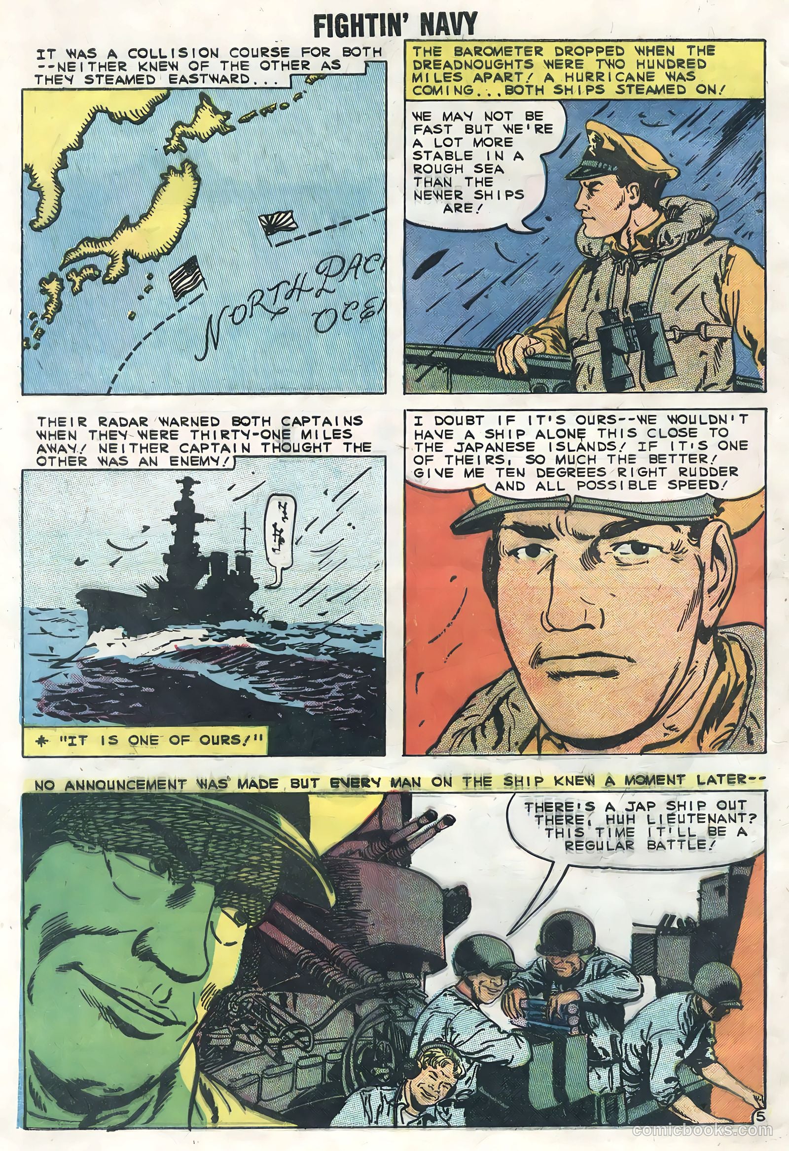 Fightin' Navy #88 — page 8 of 36